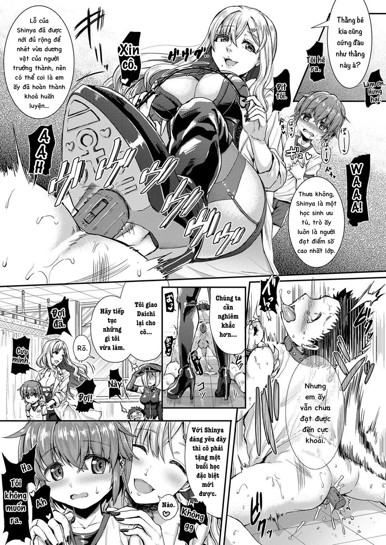 HentaiVN.net - Ảnh 3 - Phòng Y Tế Giáo Dục Trẻ Nhỏ Có Khoa Học! [I Fulfilled My Bitchgasm Duty Thanks to Gentle Training; メスイキが義務付けられた優しい指導] - Thằng Ku Còn Lại!
