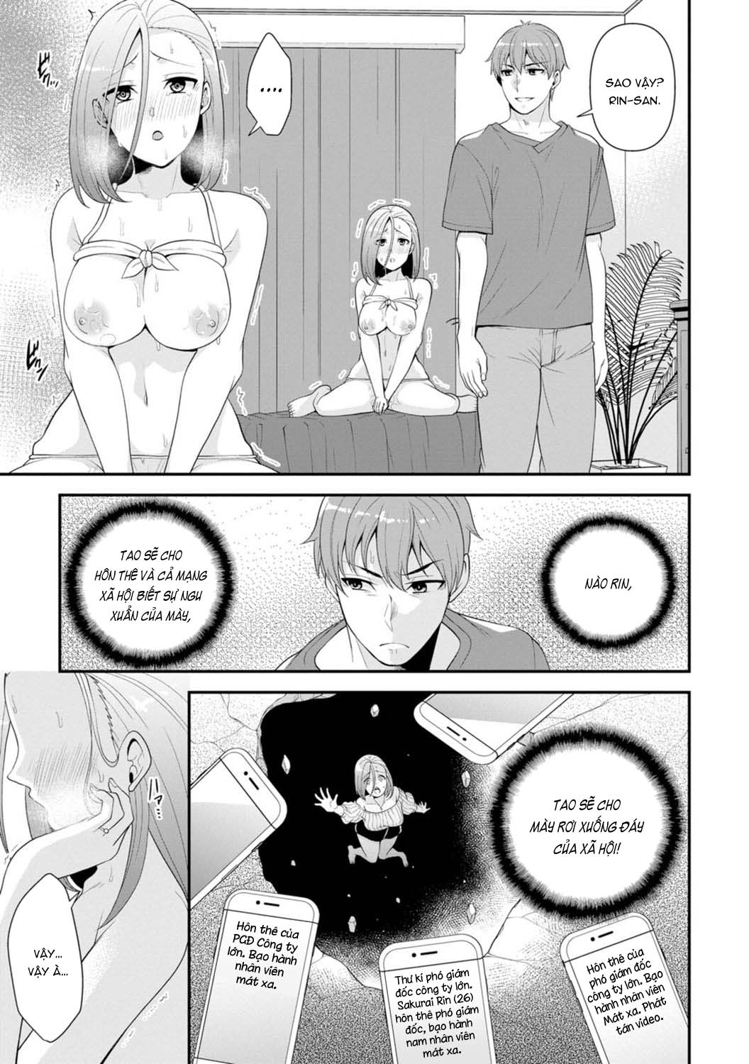 HentaiVN.net - Ảnh 5 - Trả Thù Người Bạn Cũ Bằng Cách Massage! [幼馴染みに復讐マッサージ～ヨガりまくって俺を求めろ] - Chap 2