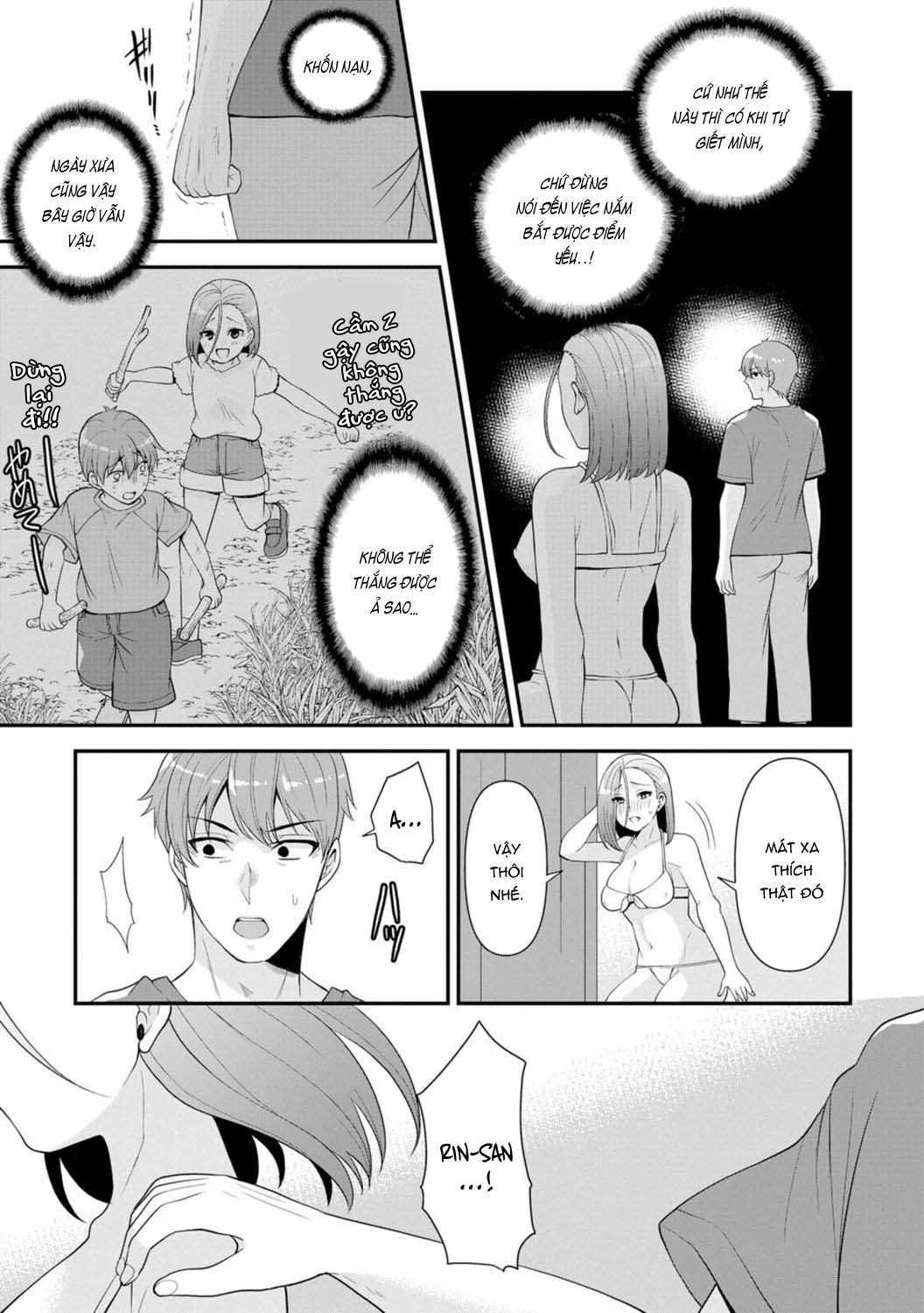 HentaiVN.net - Ảnh 7 - Trả Thù Người Bạn Cũ Bằng Cách Massage! [幼馴染みに復讐マッサージ～ヨガりまくって俺を求めろ] - Chap 2