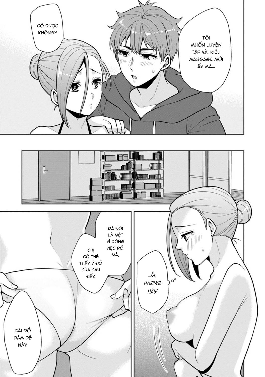 HentaiVN.net - Ảnh 13 - Trả Thù Người Bạn Cũ Bằng Cách Massage! [幼馴染みに復讐マッサージ～ヨガりまくって俺を求めろ] - Chap 8