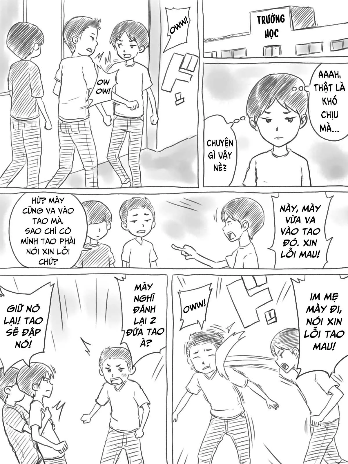 HentaiVN.net - Ảnh 3 - Iraira Shounen - Chap 1