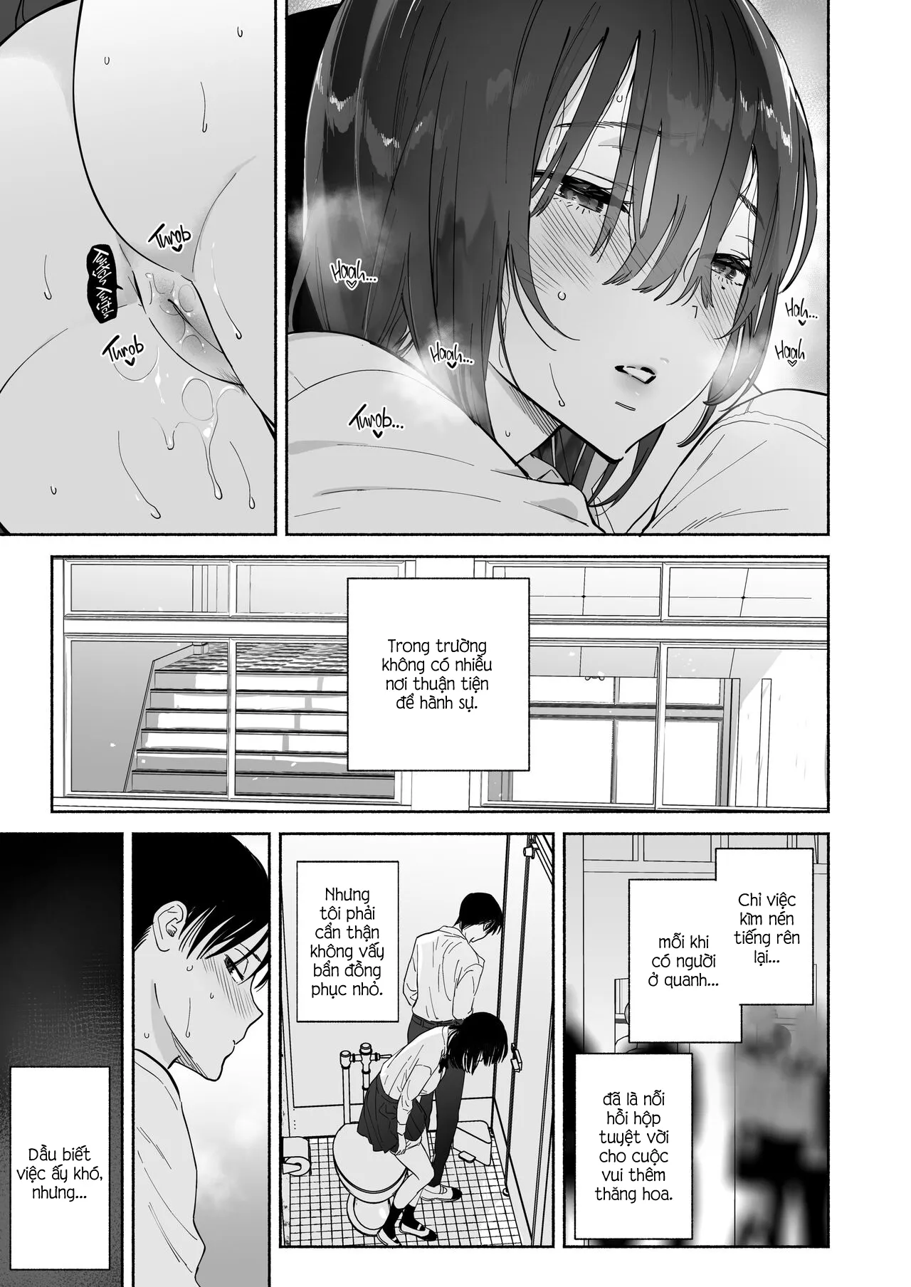 HentaiVN.net - Ảnh 15 - Nghiện Tình Với Nhỏ Thủ Thư Kiệm Lời ~Kỳ Nghỉ Hè~ [無口な図書委員とセックス漬け。夏休み篇～セックス漬けの二日間…～; Mukuchi na Tosho Iin to Sex Zuke. Natsuyasumi Hen ~Sex zuke no Futsukakan...~; Addicted to Sex With a Taciturn Library Committee Member: Summer Vacation] - Oneshot