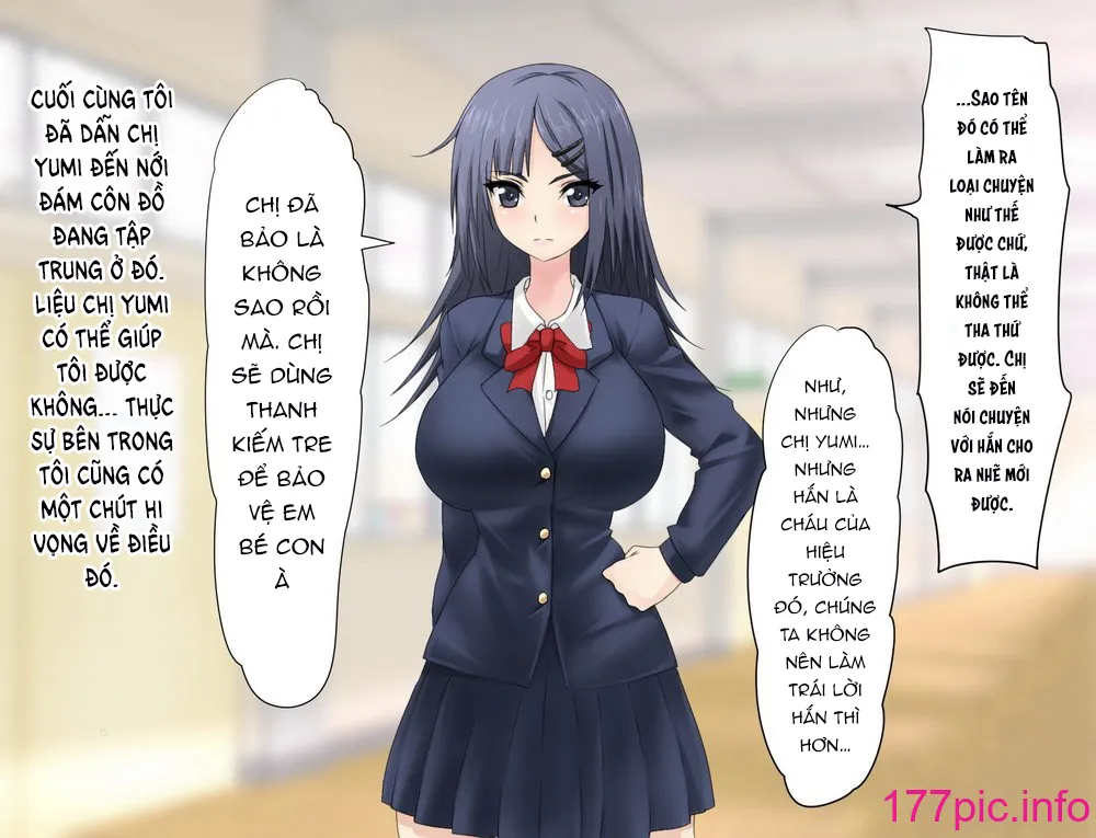 HentaiVN.net - Ảnh 23 - Chị bị cưỡng hiếp và thành bồn chứa của tên cặn bã tồi tệ nhất. [最低のクズに犯されビッチにされたお姉ちゃんの話] - Chap 1 + 2