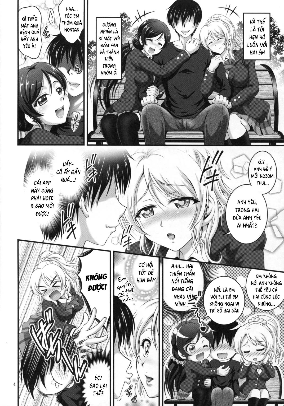 HentaiVN.net - Ảnh 6 - Ore Yome Saimin (Love Live!) - Chap 1