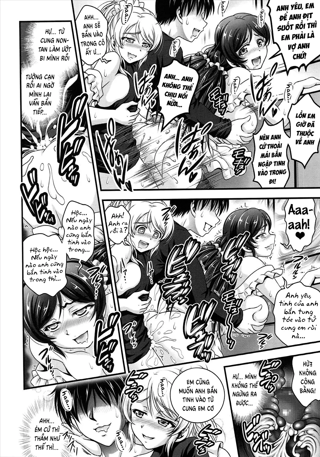 HentaiVN.net - Ảnh 10 - Ore Yome Saimin (Love Live!) - Chap 2