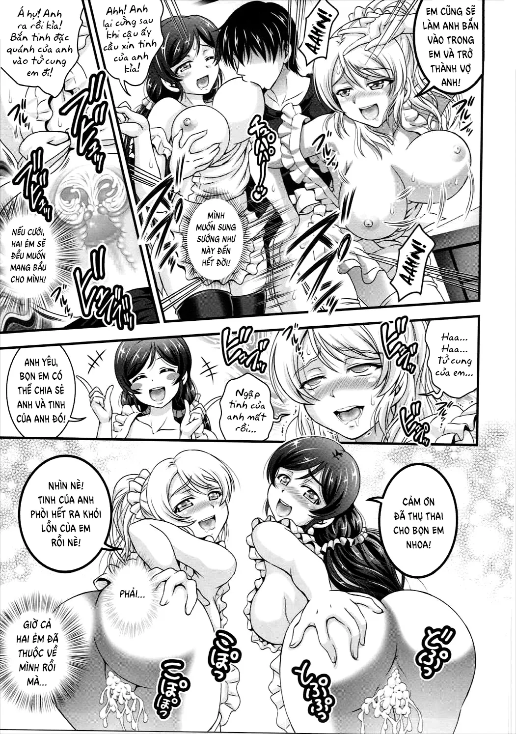 HentaiVN.net - Ảnh 11 - Ore Yome Saimin (Love Live!) - Chap 2