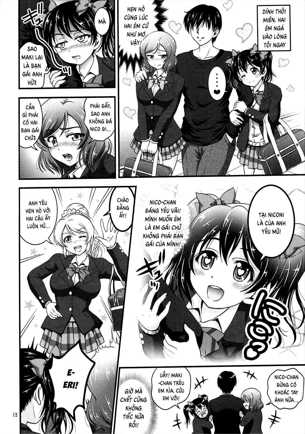 HentaiVN.net - Ảnh 14 - Ore Yome Saimin (Love Live!) - Chap 2
