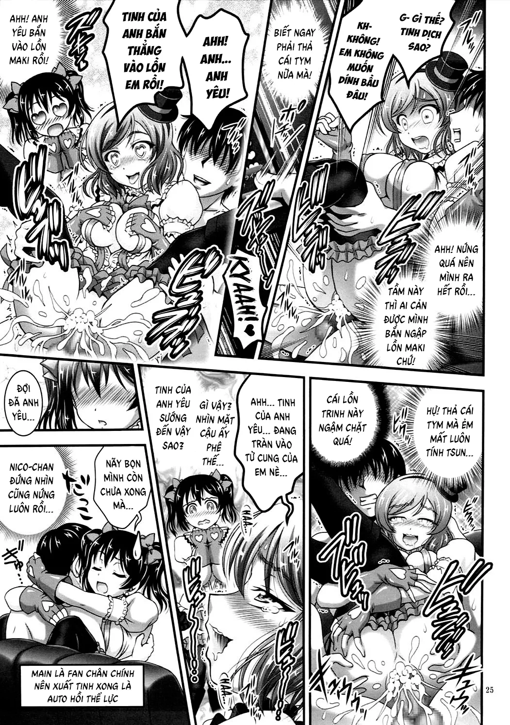 HentaiVN.net - Ảnh 27 - Ore Yome Saimin (Love Live!) - Chap 2