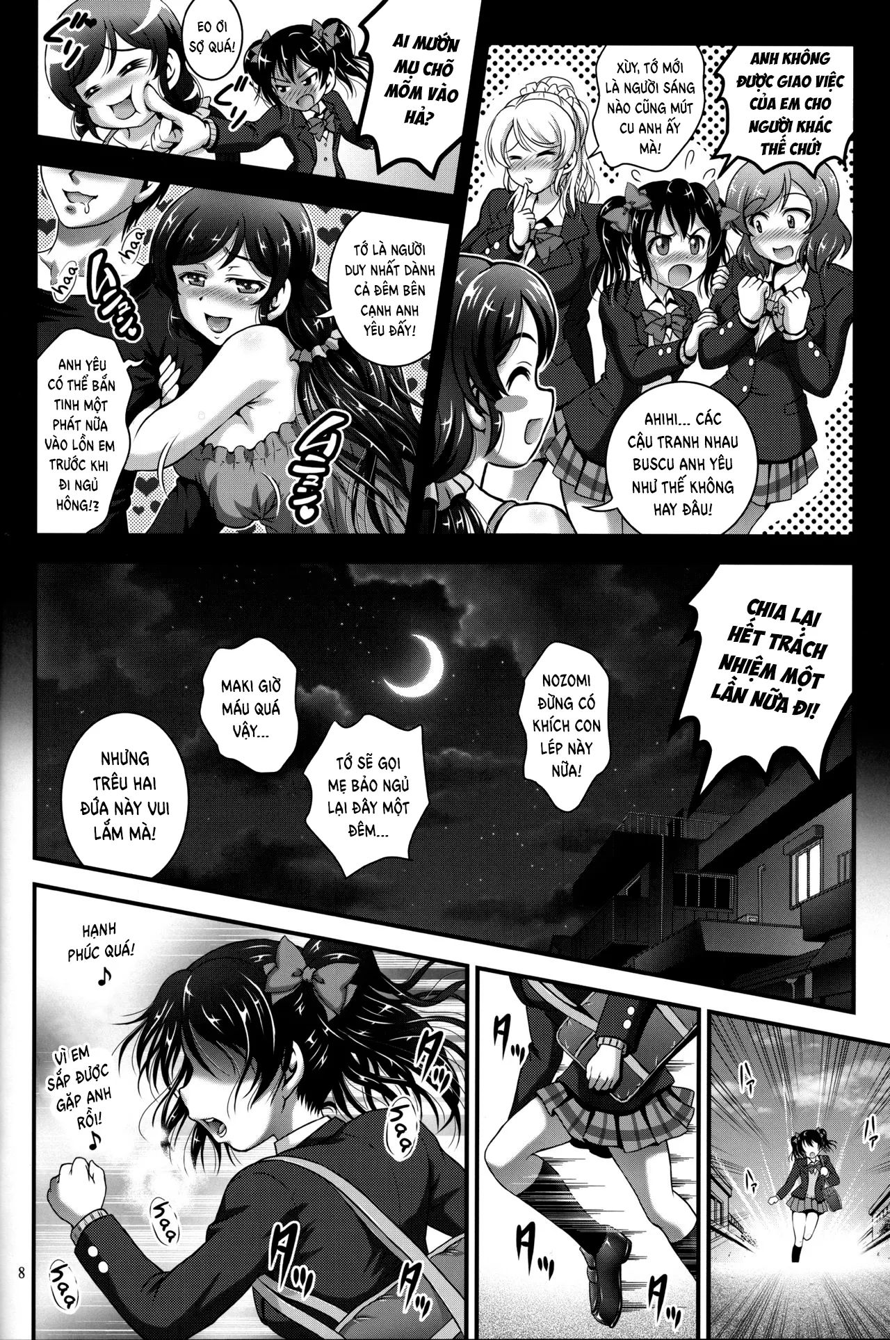 HentaiVN.net - Ảnh 10 - Ore Yome Saimin (Love Live!) - Chap 3