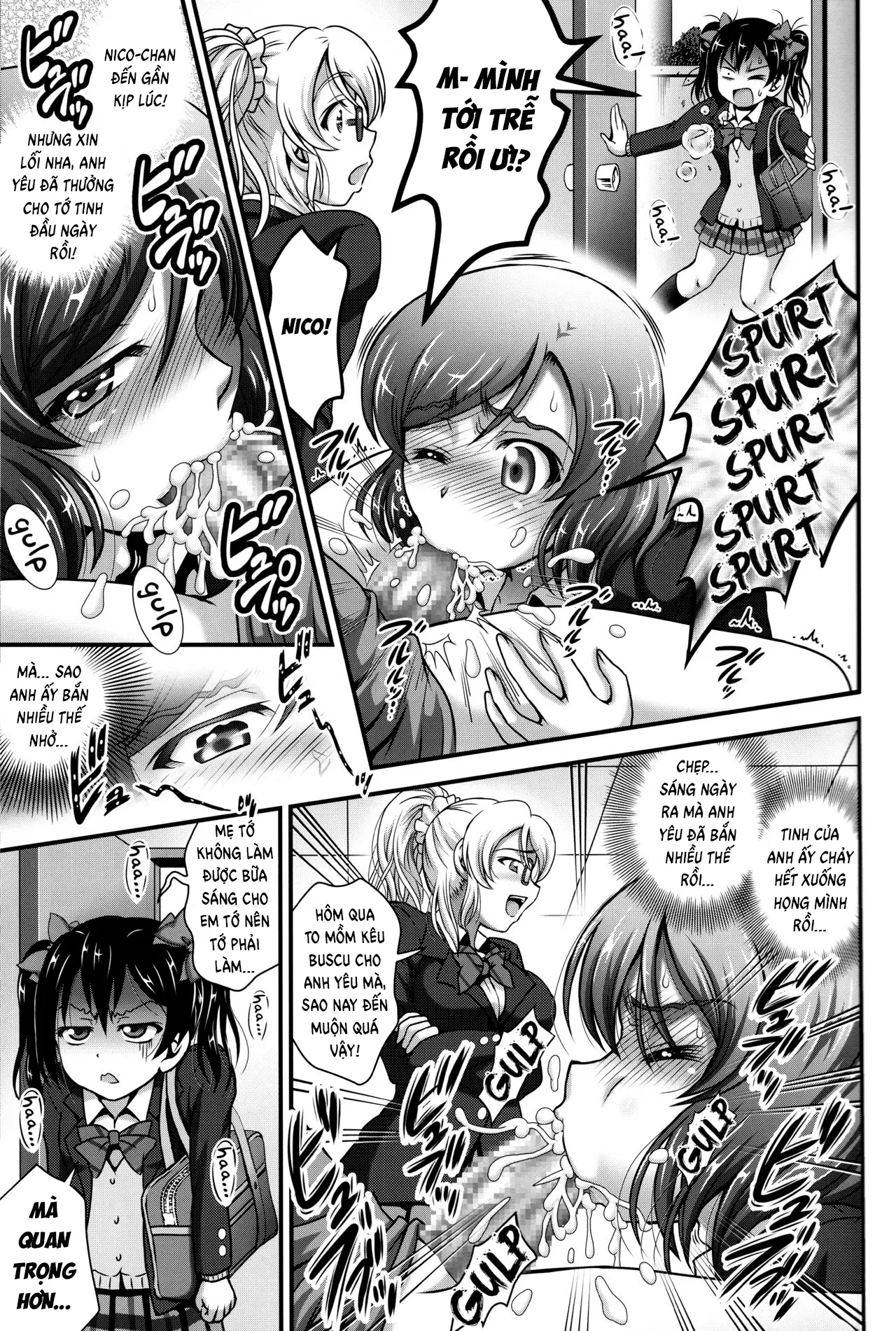 HentaiVN.net - Ảnh 13 - Ore Yome Saimin (Love Live!) - Chap 3