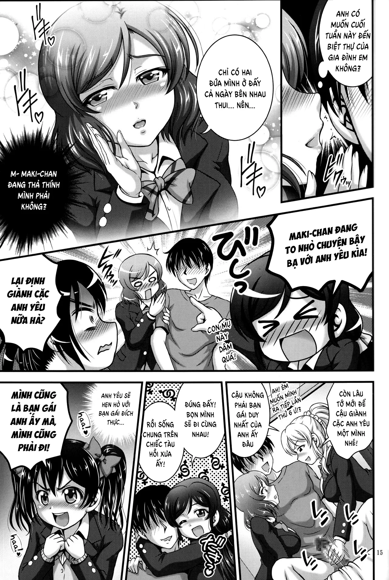 HentaiVN.net - Ảnh 17 - Ore Yome Saimin (Love Live!) - Chap 3