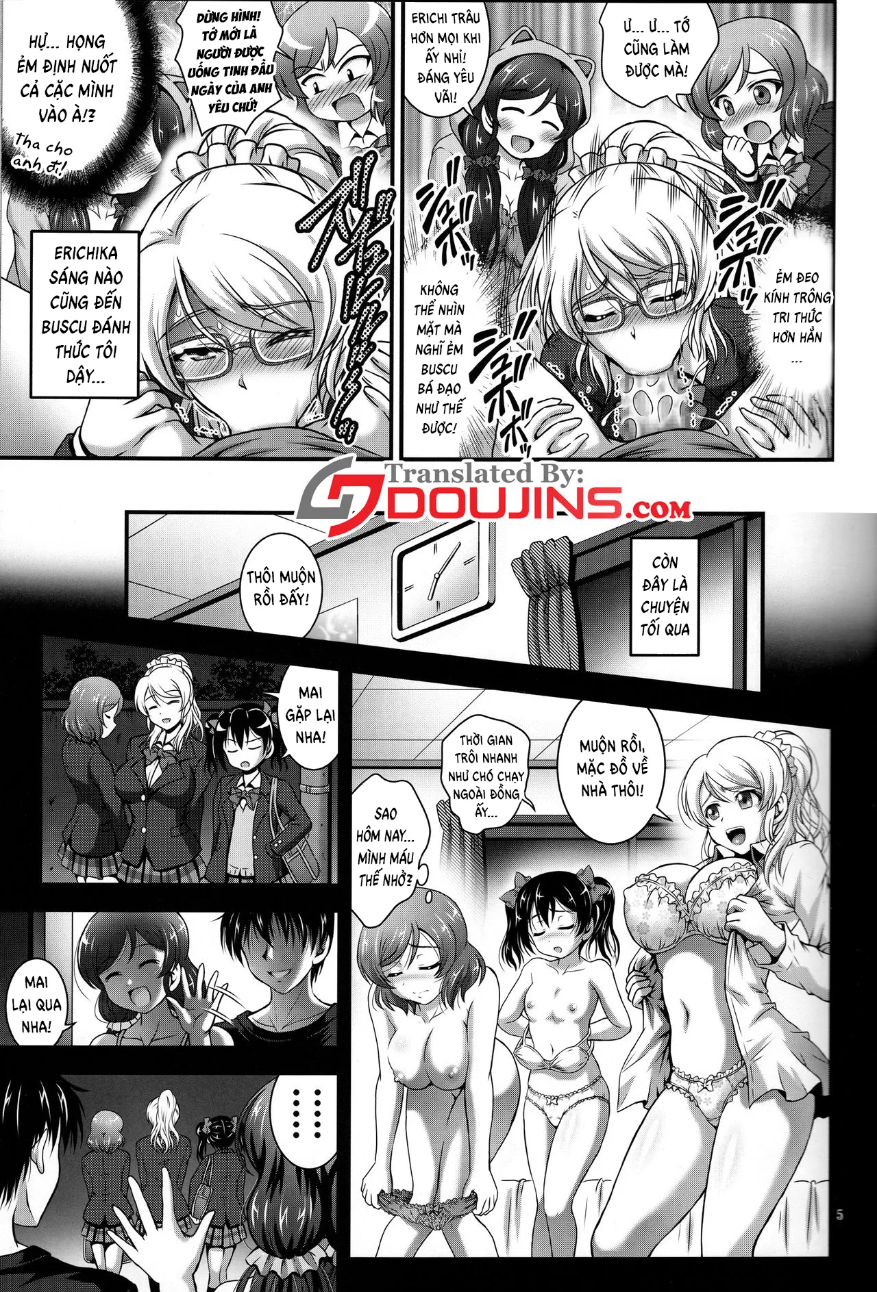HentaiVN.net - Ảnh 7 - Ore Yome Saimin (Love Live!) - Chap 3