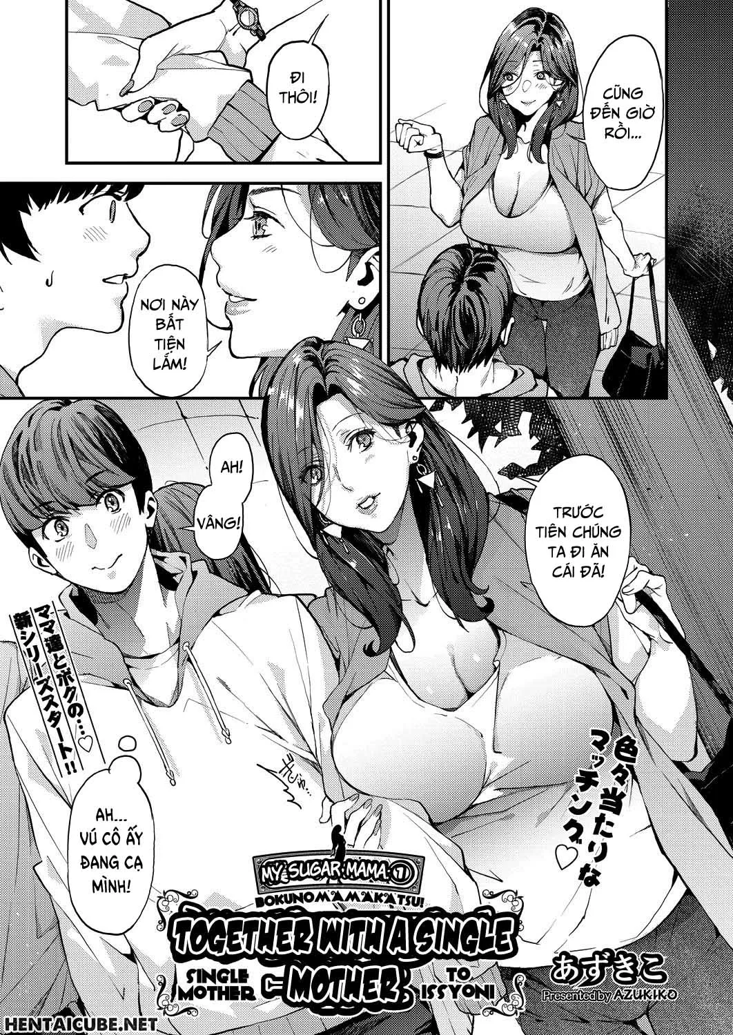 HentaiVN.net - Ảnh 4 - My Sugar Mama! - Chap 1