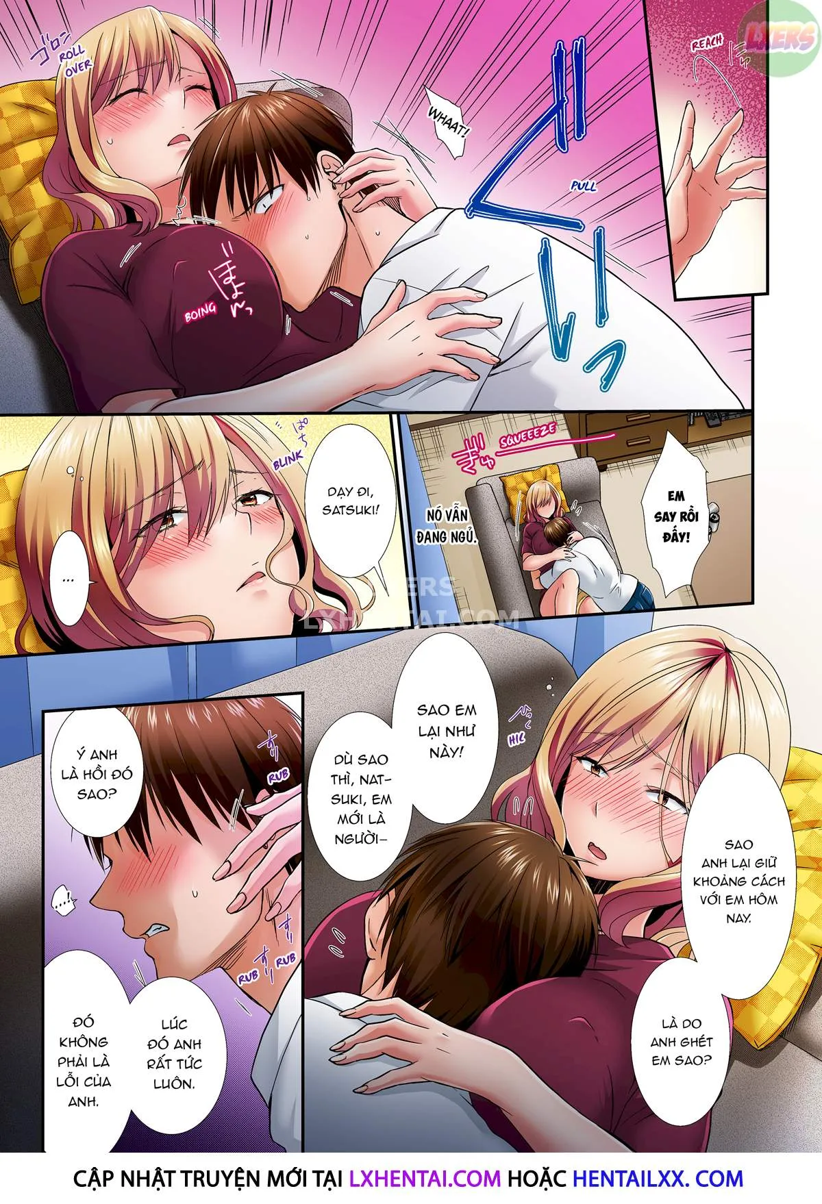 HentaiVN.net - Ảnh 11 - Sống Với Em Họ, Tôi Không Kiềm Chế Được [Living With My Sexy Cousin; Ecchi na Itoko to Doukyosei Katsu ~Muboubi na Karada ni Gaman Dekinee!!] - Chap 1