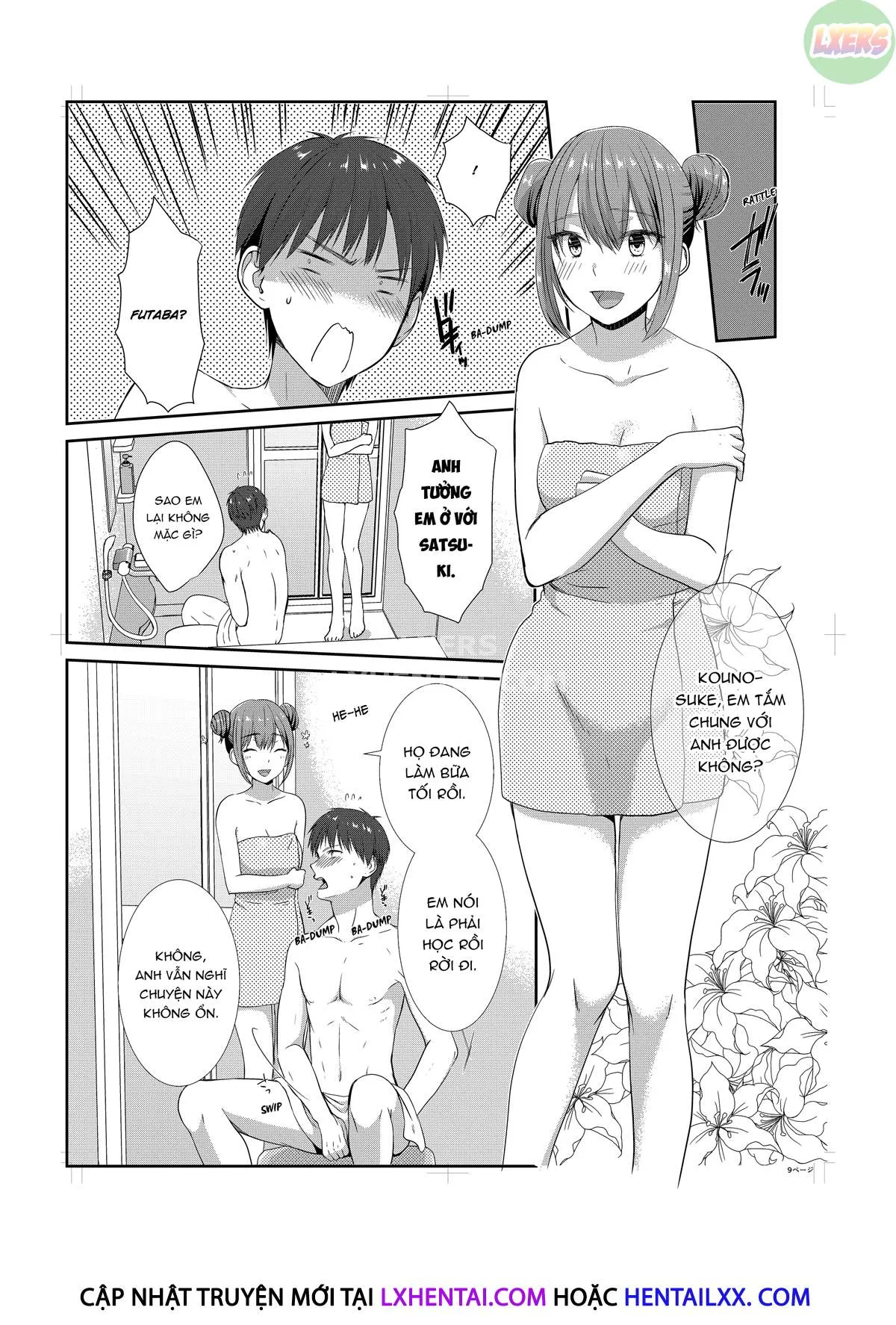 HentaiVN.net - Ảnh 11 - Sống Với Em Họ, Tôi Không Kiềm Chế Được [Living With My Sexy Cousin; Ecchi na Itoko to Doukyosei Katsu ~Muboubi na Karada ni Gaman Dekinee!!] - Chap 2