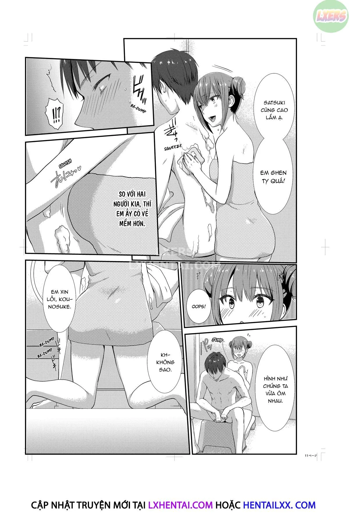 HentaiVN.net - Ảnh 13 - Sống Với Em Họ, Tôi Không Kiềm Chế Được [Living With My Sexy Cousin; Ecchi na Itoko to Doukyosei Katsu ~Muboubi na Karada ni Gaman Dekinee!!] - Chap 2