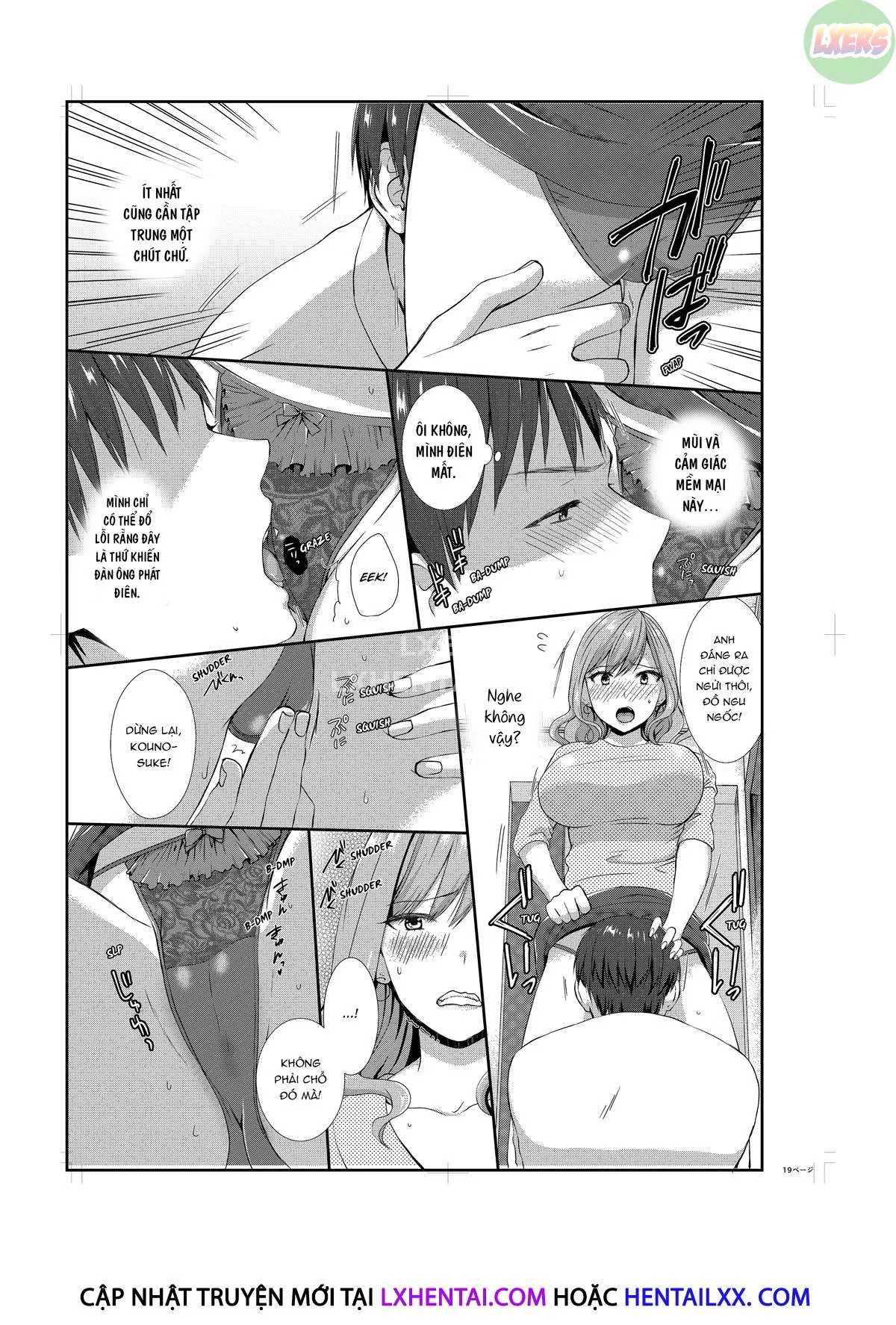 HentaiVN.net - Ảnh 10 - Sống Với Em Họ, Tôi Không Kiềm Chế Được [Living With My Sexy Cousin; Ecchi na Itoko to Doukyosei Katsu ~Muboubi na Karada ni Gaman Dekinee!!] - Chap 3