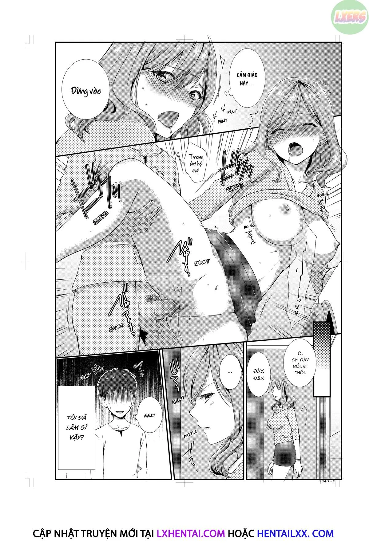 HentaiVN.net - Ảnh 15 - Sống Với Em Họ, Tôi Không Kiềm Chế Được [Living With My Sexy Cousin; Ecchi na Itoko to Doukyosei Katsu ~Muboubi na Karada ni Gaman Dekinee!!] - Chap 3