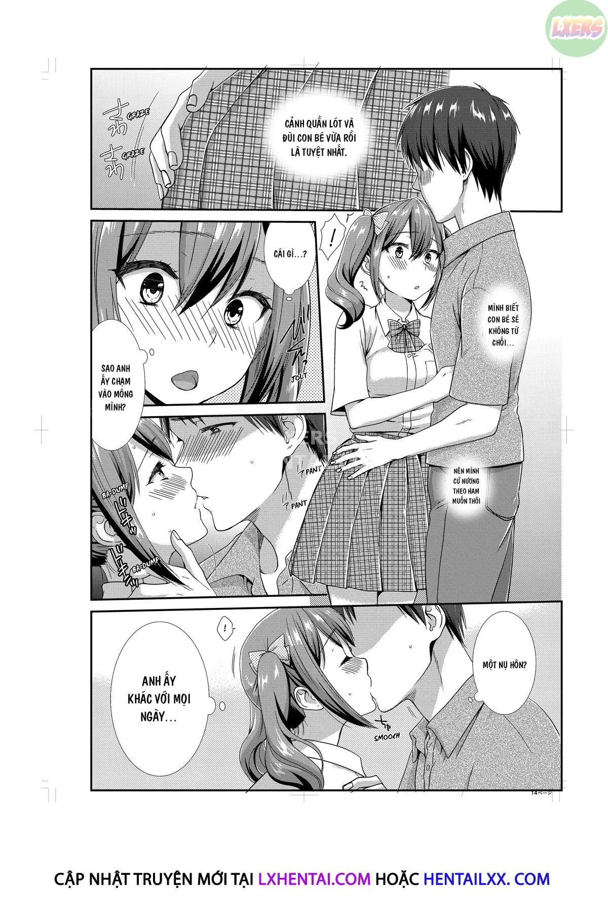 HentaiVN.net - Ảnh 29 - Sống Với Em Họ, Tôi Không Kiềm Chế Được [Living With My Sexy Cousin; Ecchi na Itoko to Doukyosei Katsu ~Muboubi na Karada ni Gaman Dekinee!!] - Chap 3