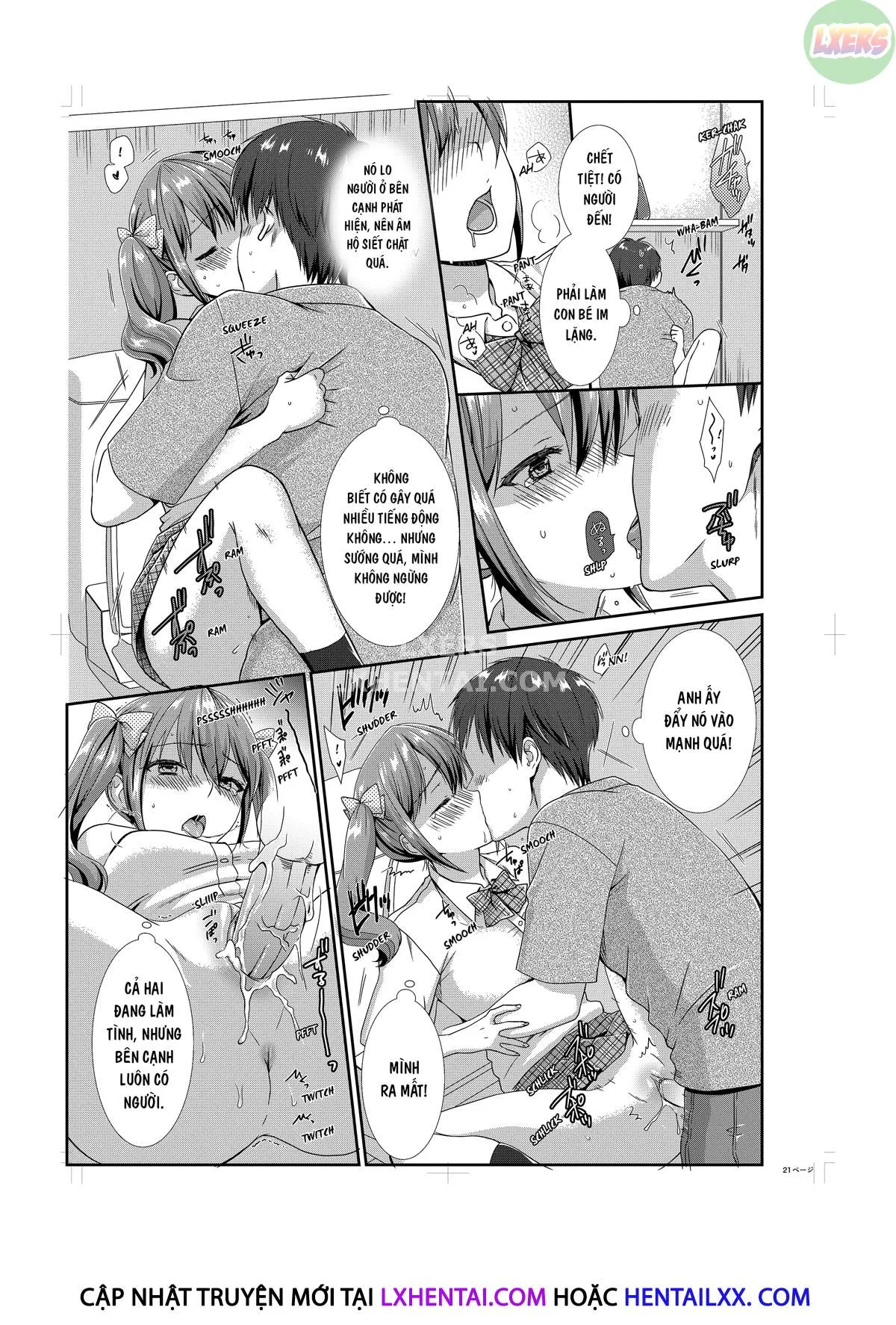 HentaiVN.net - Ảnh 36 - Sống Với Em Họ, Tôi Không Kiềm Chế Được [Living With My Sexy Cousin; Ecchi na Itoko to Doukyosei Katsu ~Muboubi na Karada ni Gaman Dekinee!!] - Chap 3