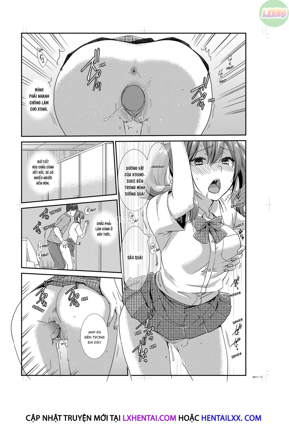 HentaiVN.net - Ảnh 38 - Sống Với Em Họ, Tôi Không Kiềm Chế Được [Living With My Sexy Cousin; Ecchi na Itoko to Doukyosei Katsu ~Muboubi na Karada ni Gaman Dekinee!!] - Chap 3