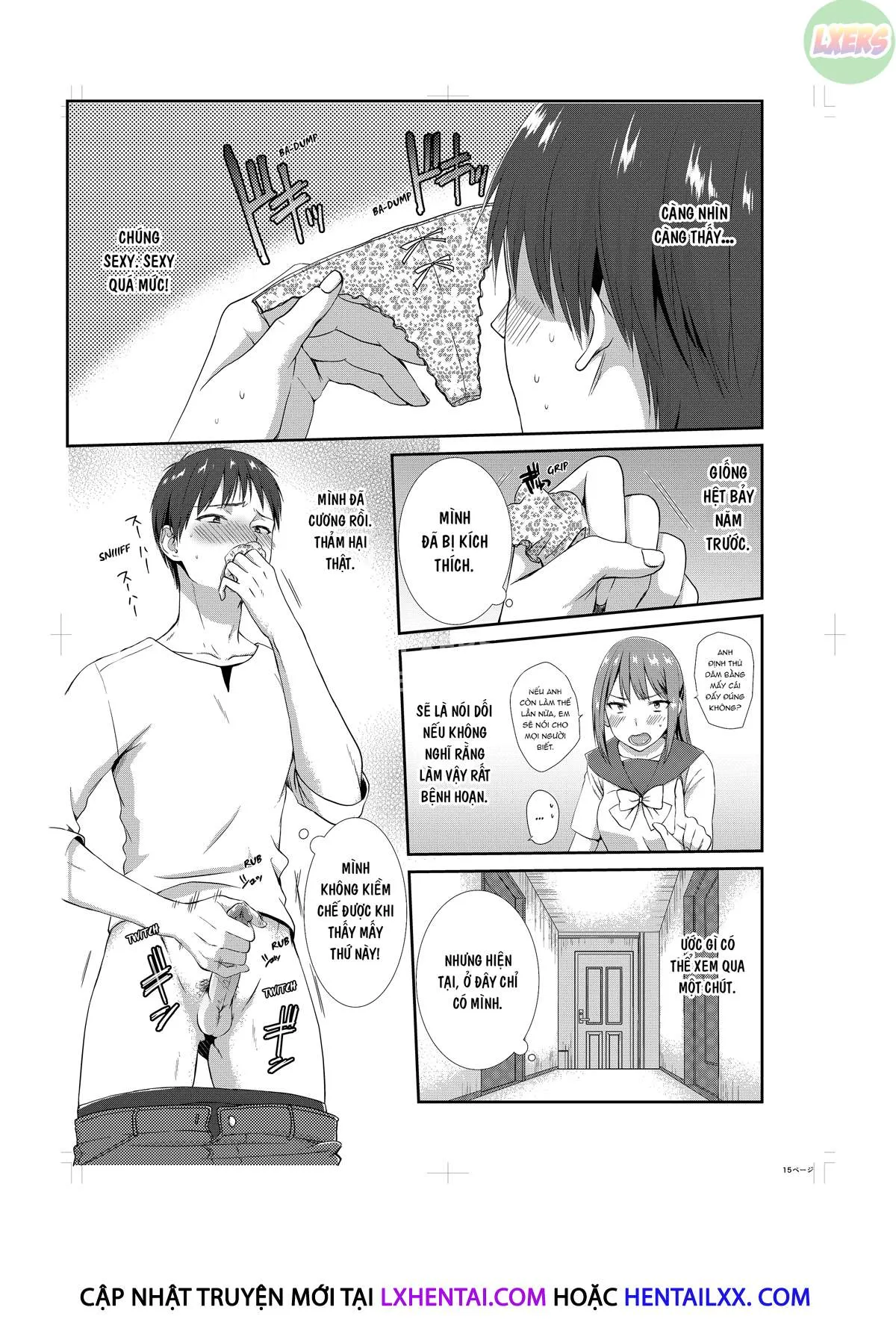 HentaiVN.net - Ảnh 6 - Sống Với Em Họ, Tôi Không Kiềm Chế Được [Living With My Sexy Cousin; Ecchi na Itoko to Doukyosei Katsu ~Muboubi na Karada ni Gaman Dekinee!!] - Chap 3