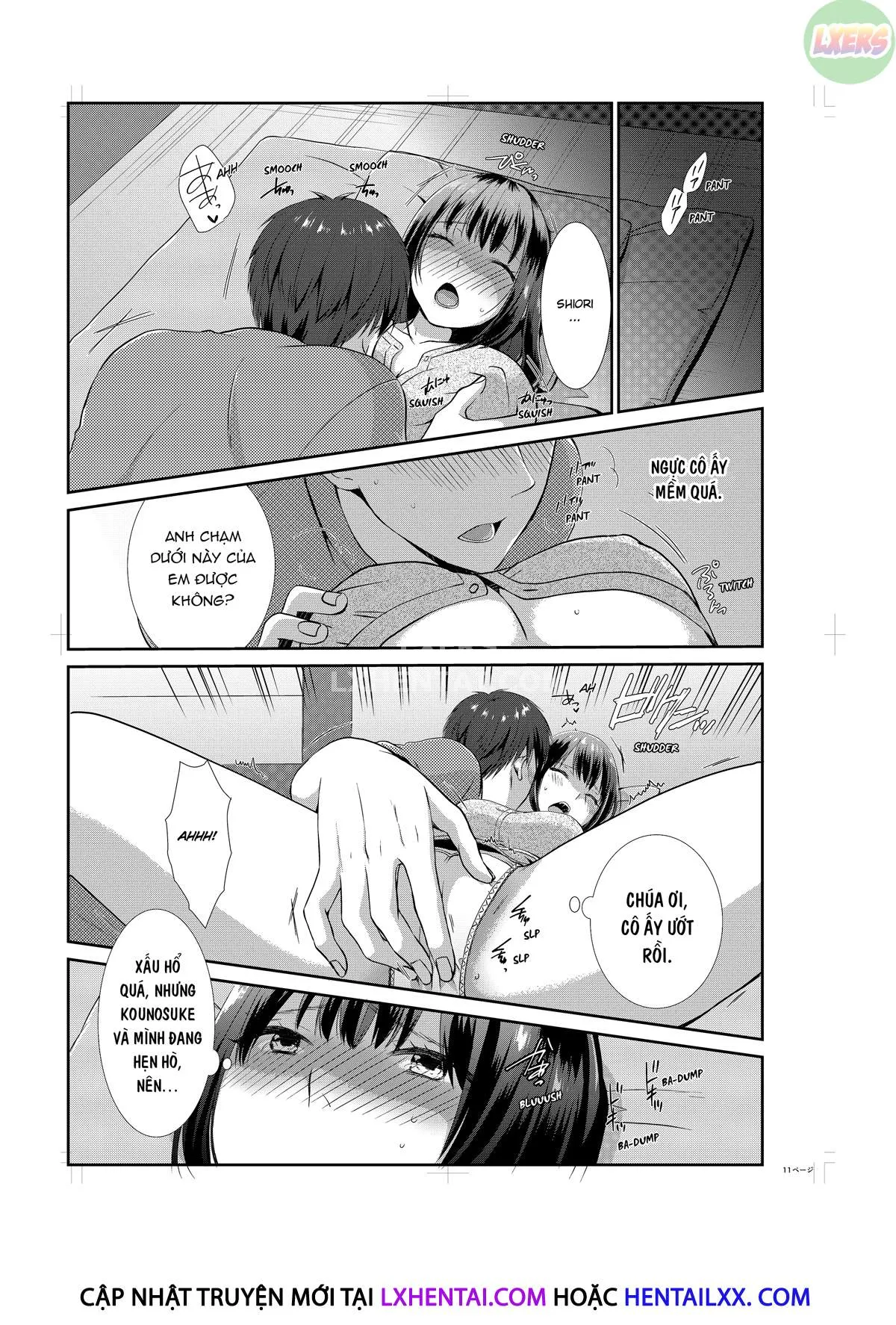 HentaiVN.net - Ảnh 10 - Sống Với Em Họ, Tôi Không Kiềm Chế Được [Living With My Sexy Cousin; Ecchi na Itoko to Doukyosei Katsu ~Muboubi na Karada ni Gaman Dekinee!!] - Chap 4