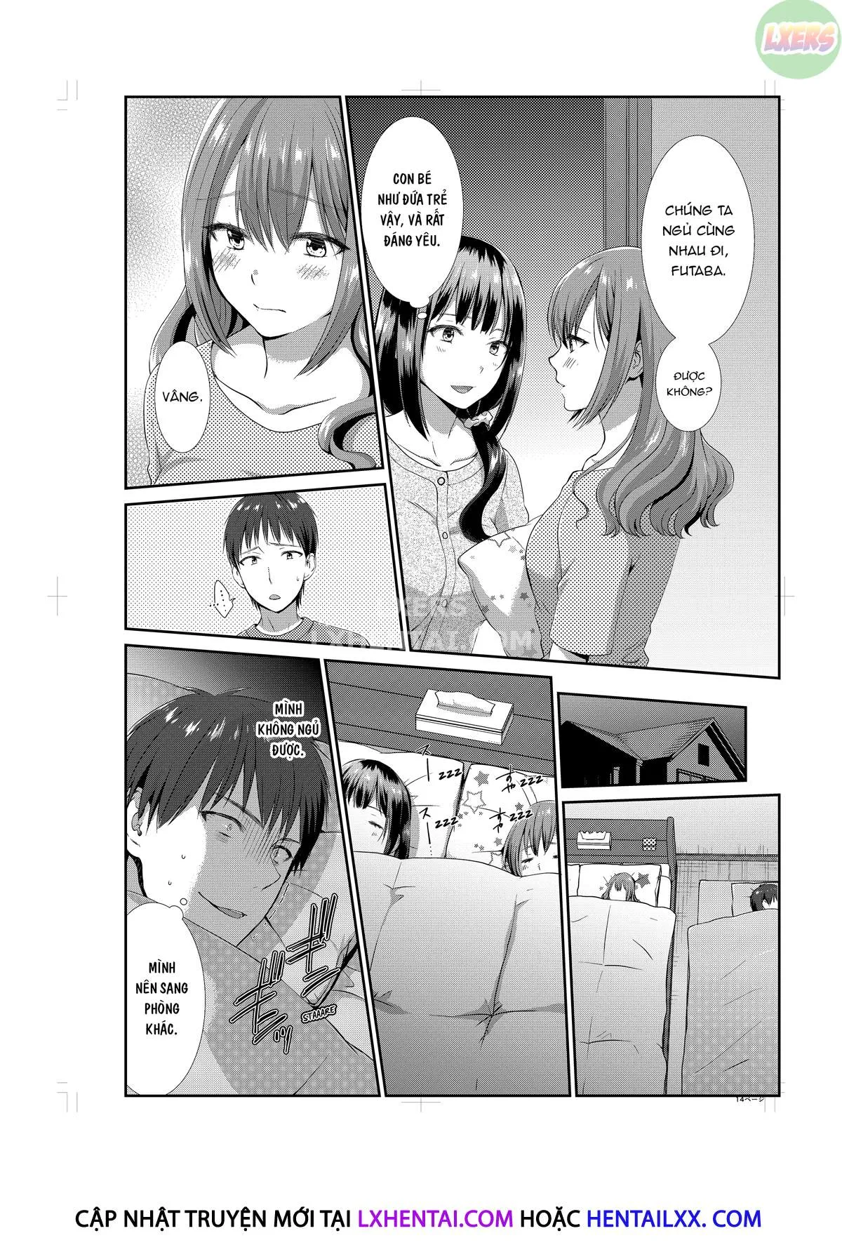 HentaiVN.net - Ảnh 13 - Sống Với Em Họ, Tôi Không Kiềm Chế Được [Living With My Sexy Cousin; Ecchi na Itoko to Doukyosei Katsu ~Muboubi na Karada ni Gaman Dekinee!!] - Chap 4