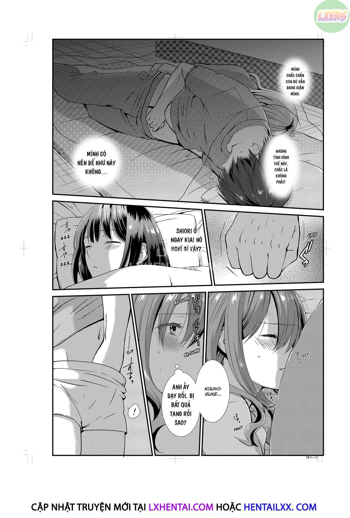 HentaiVN.net - Ảnh 17 - Sống Với Em Họ, Tôi Không Kiềm Chế Được [Living With My Sexy Cousin; Ecchi na Itoko to Doukyosei Katsu ~Muboubi na Karada ni Gaman Dekinee!!] - Chap 4