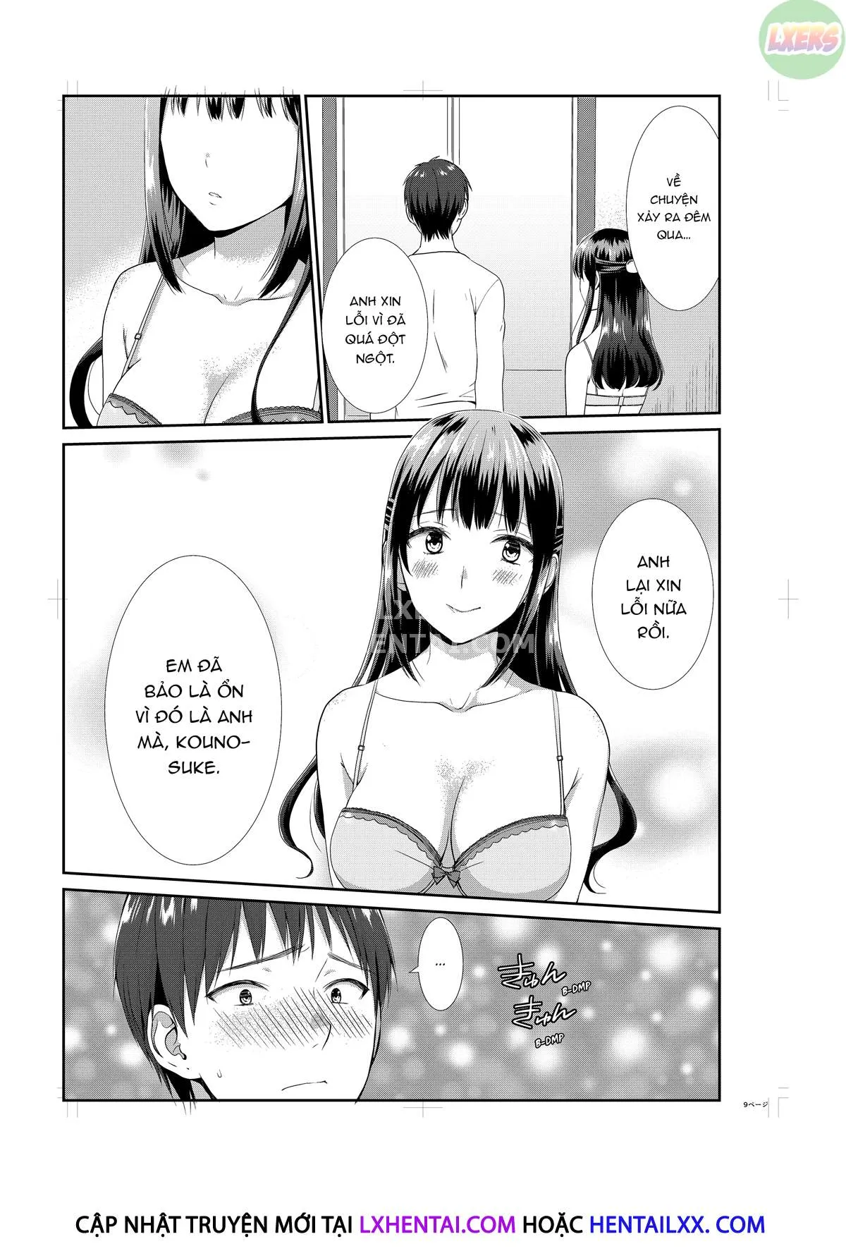 HentaiVN.net - Ảnh 32 - Sống Với Em Họ, Tôi Không Kiềm Chế Được [Living With My Sexy Cousin; Ecchi na Itoko to Doukyosei Katsu ~Muboubi na Karada ni Gaman Dekinee!!] - Chap 4
