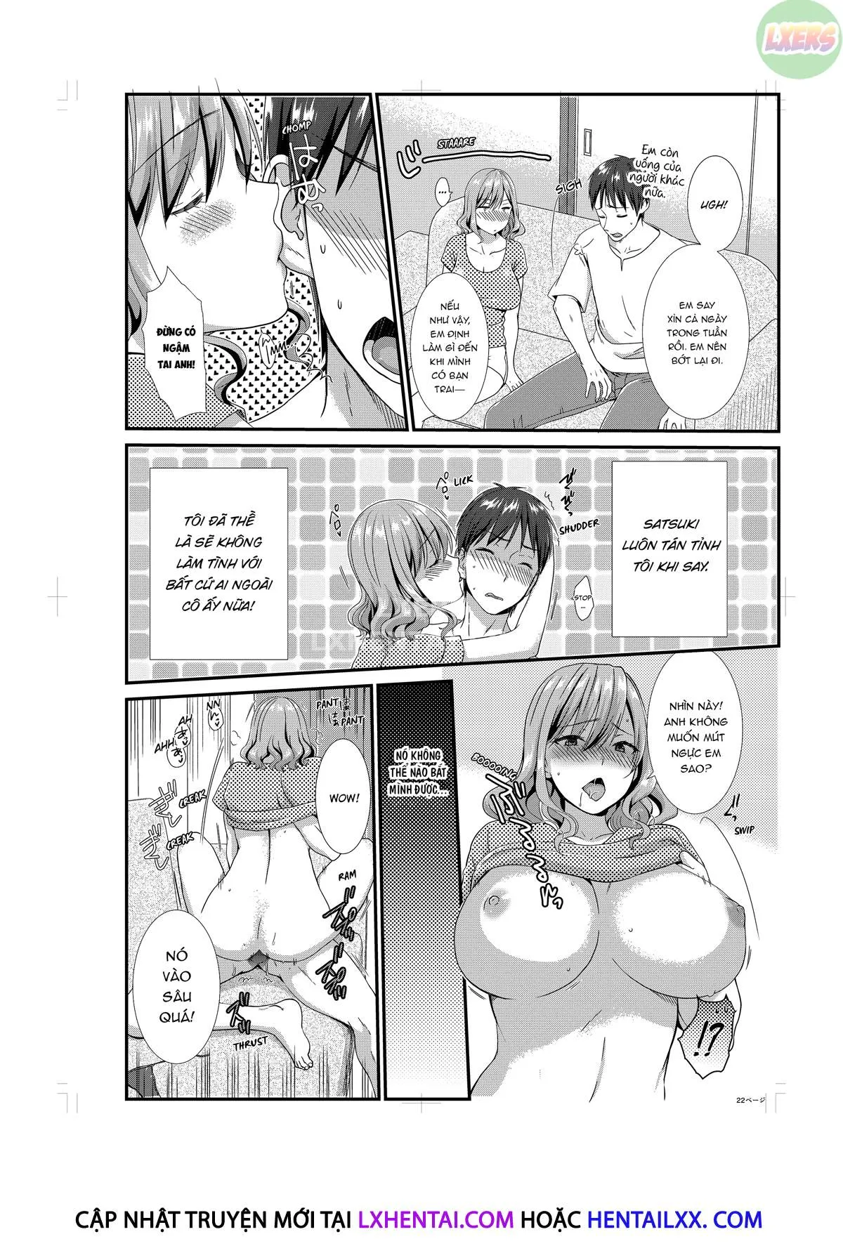 HentaiVN.net - Ảnh 24 - Sống Với Em Họ, Tôi Không Kiềm Chế Được [Living With My Sexy Cousin; Ecchi na Itoko to Doukyosei Katsu ~Muboubi na Karada ni Gaman Dekinee!!] - Chap 5 - [END]