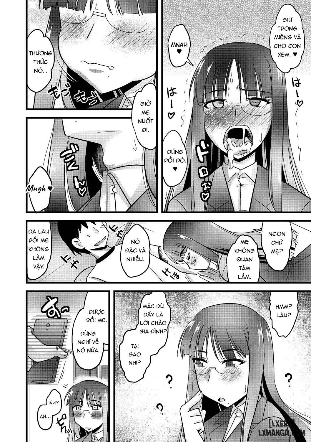 HentaiVN.net - Ảnh 12 - Ore to Kaa-san no Shiawase na Katei - Oneshot
