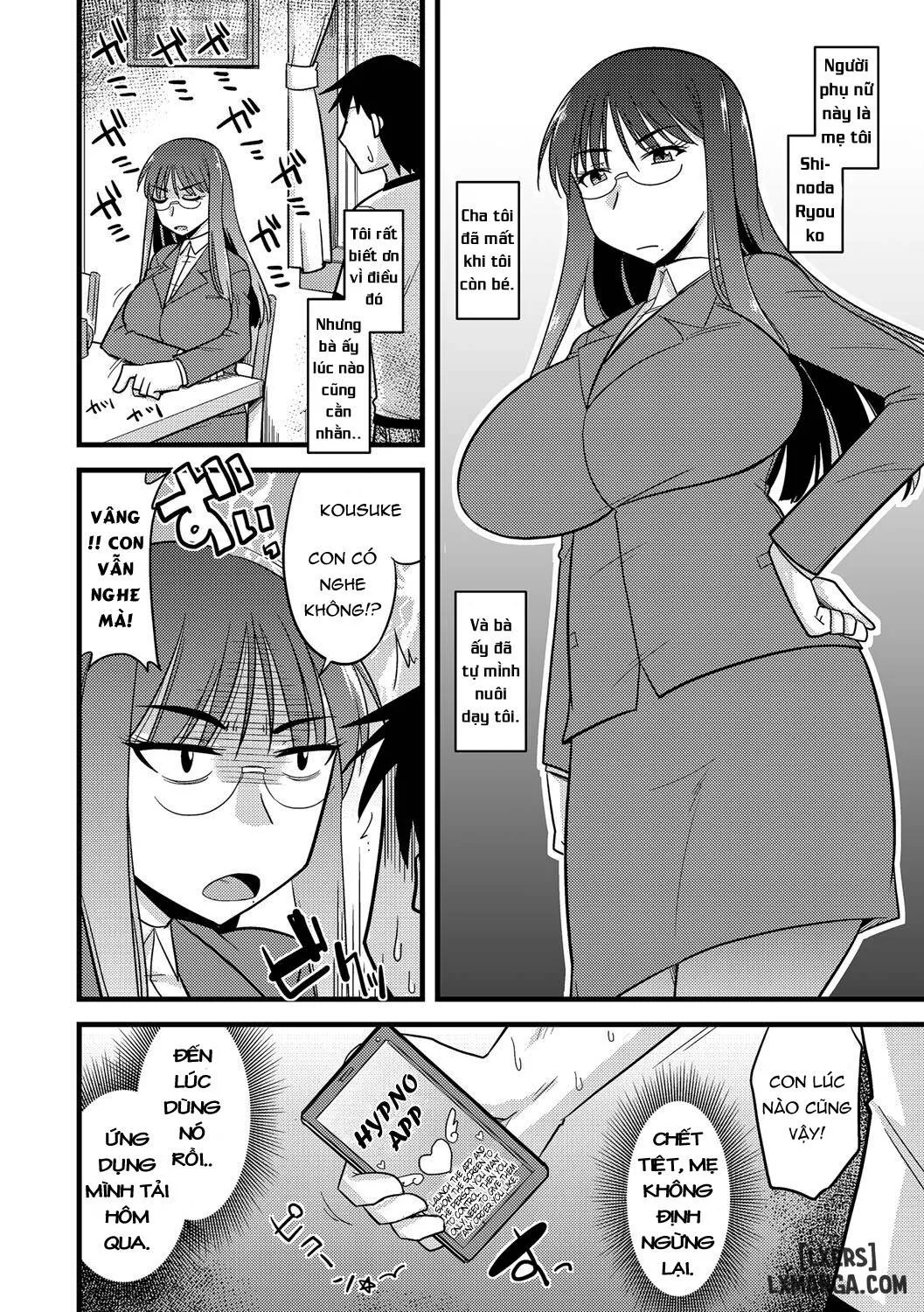HentaiVN.net - Ảnh 4 - Ore to Kaa-san no Shiawase na Katei - Oneshot
