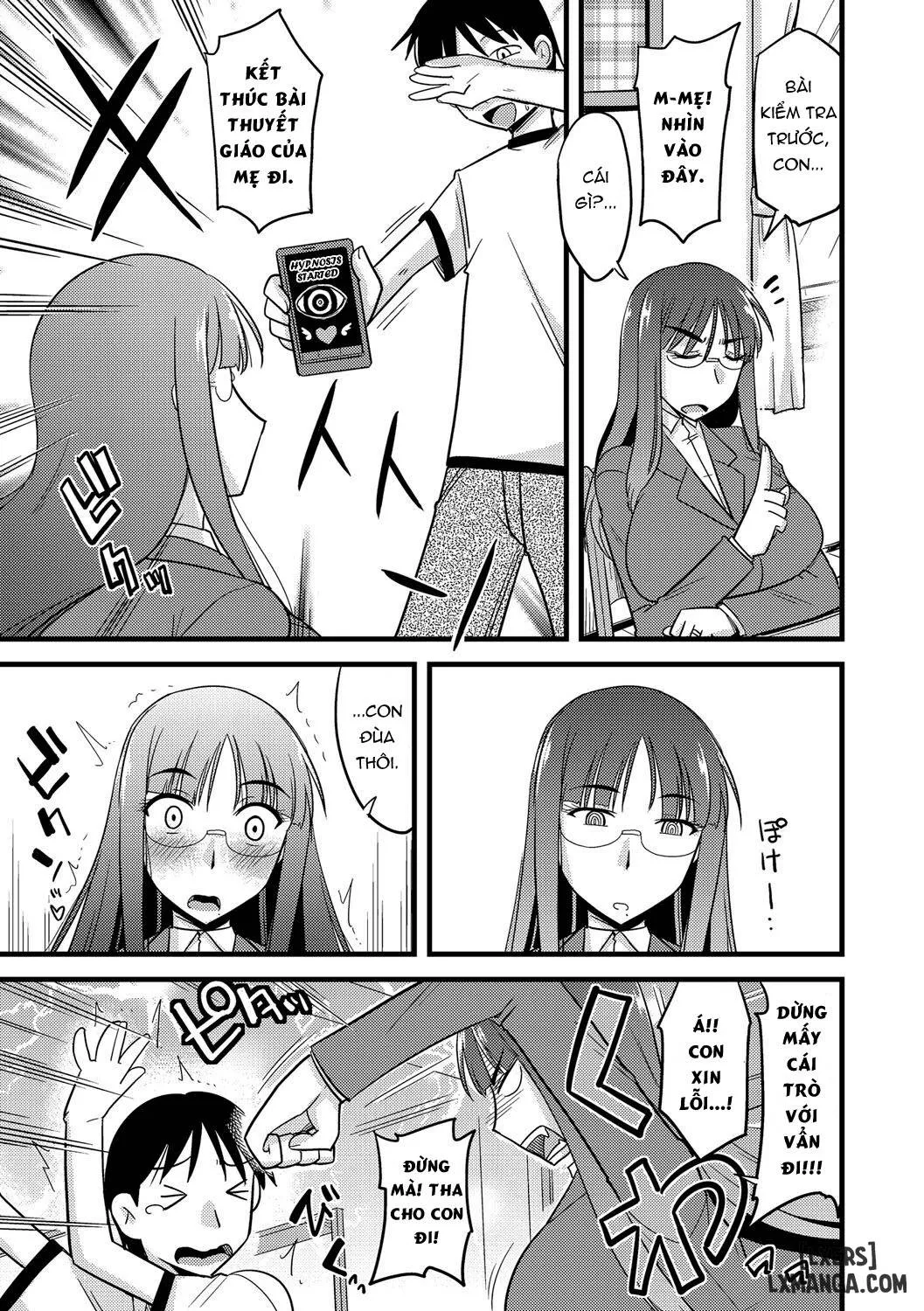 HentaiVN.net - Ảnh 5 - Ore to Kaa-san no Shiawase na Katei - Oneshot