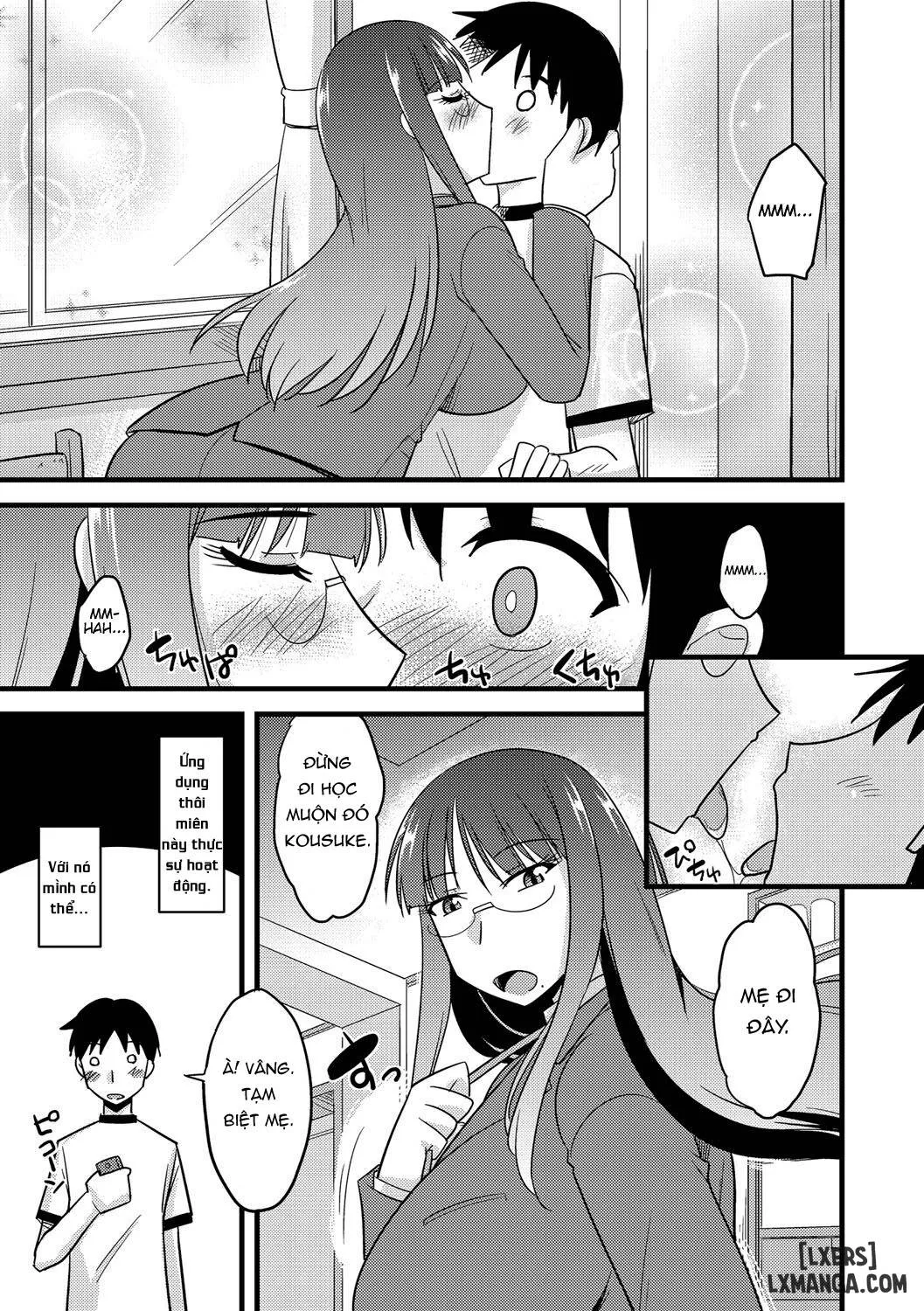 HentaiVN.net - Ảnh 7 - Ore to Kaa-san no Shiawase na Katei - Oneshot