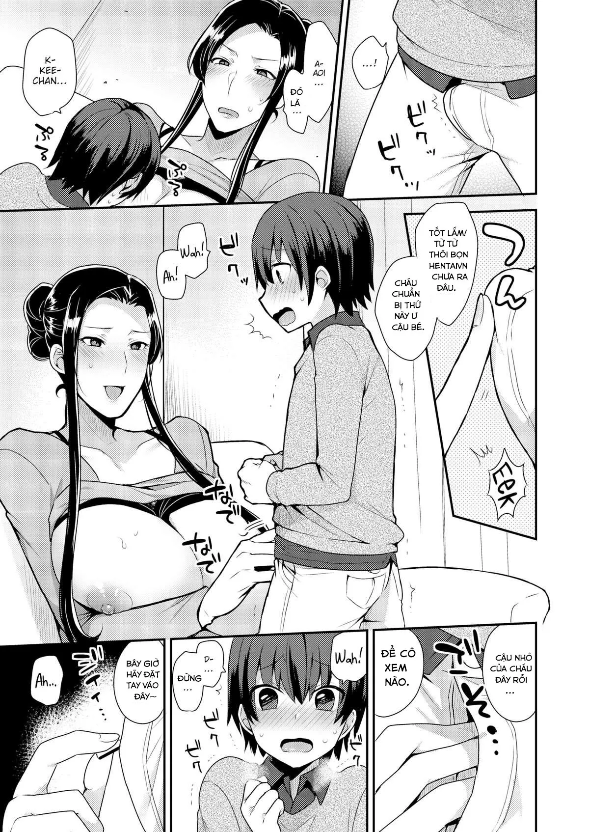 HentaiVN.net - Ảnh 10 - Cháu Bum và bà hàng xóm của Dẽo - Oneshot