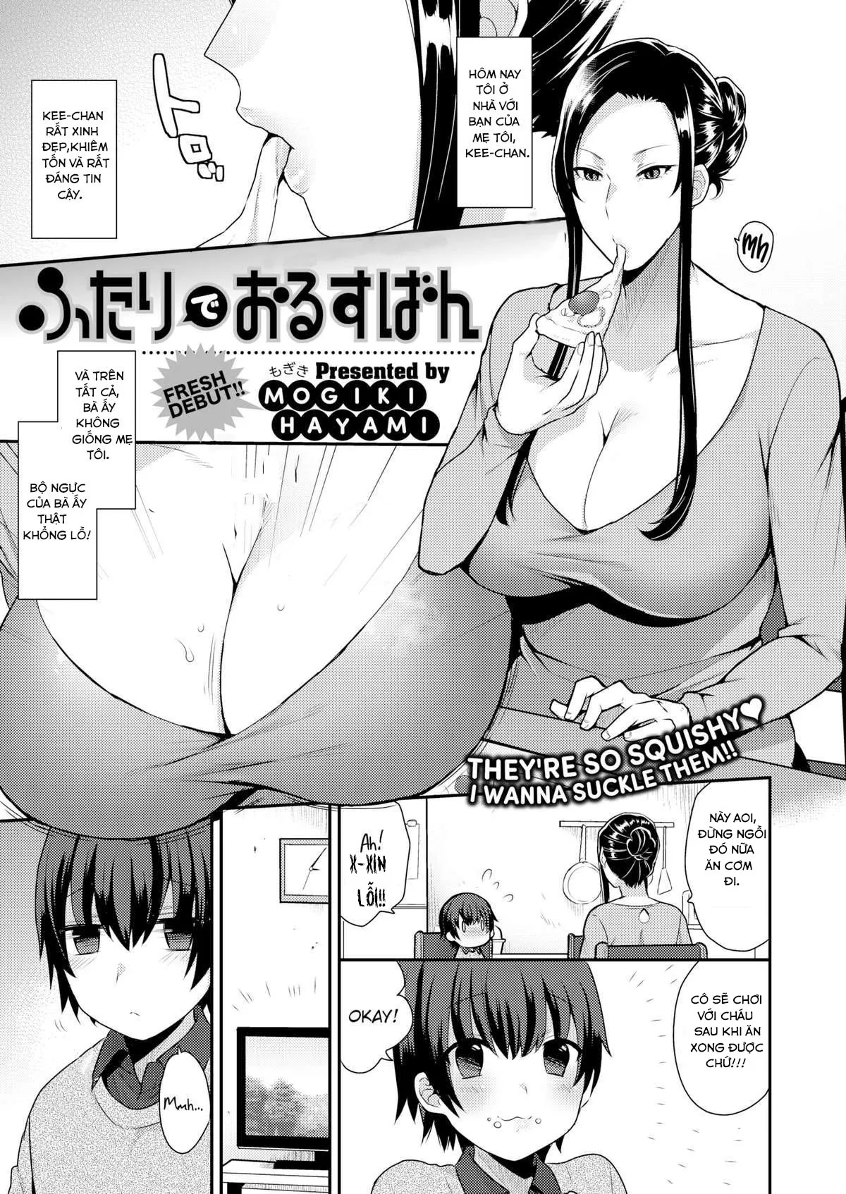 HentaiVN.net - Ảnh 2 - Cháu Bum và bà hàng xóm của Dẽo - Oneshot