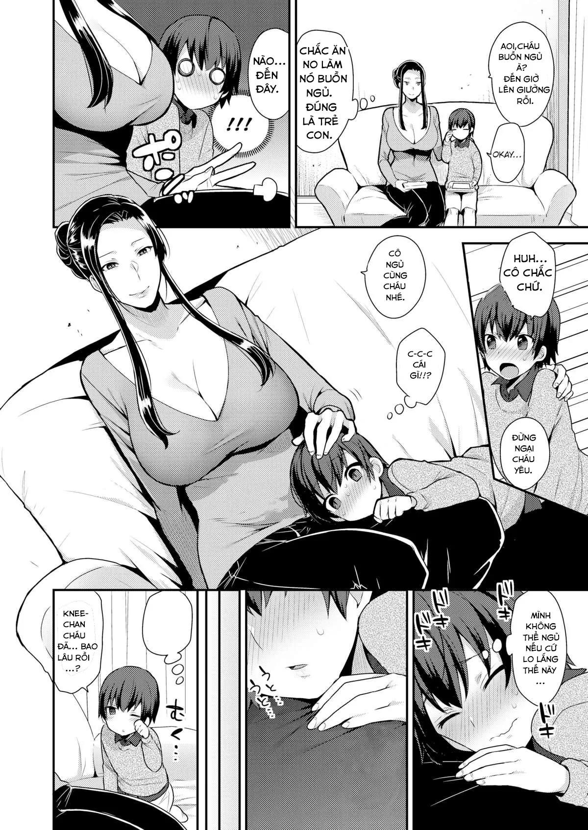 HentaiVN.net - Ảnh 3 - Cháu Bum và bà hàng xóm của Dẽo - Oneshot