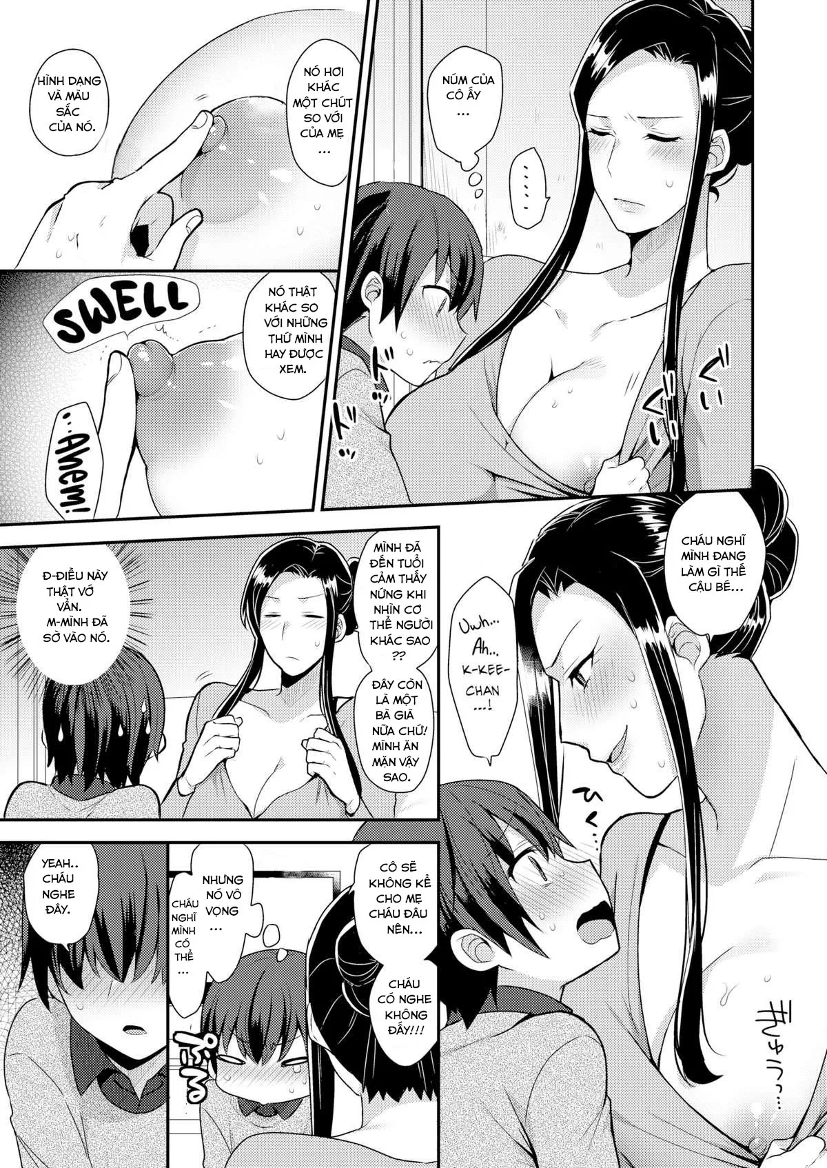 HentaiVN.net - Ảnh 6 - Cháu Bum và bà hàng xóm của Dẽo - Oneshot