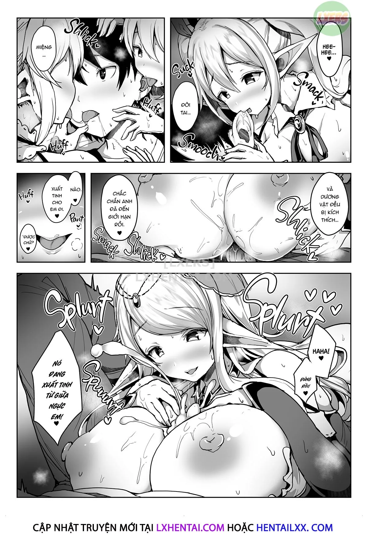 HentaiVN.net - Ảnh 13 - Elf Harem - Oneshot