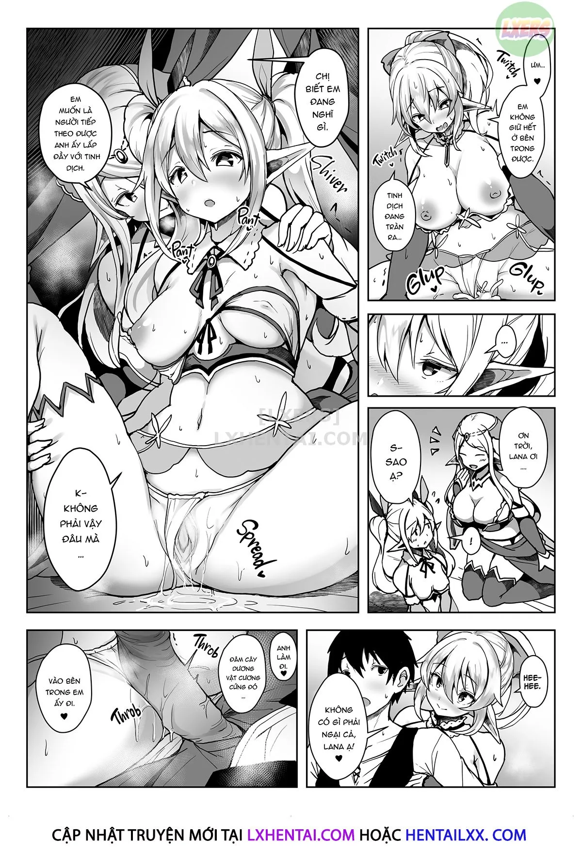 HentaiVN.net - Ảnh 18 - Elf Harem - Oneshot