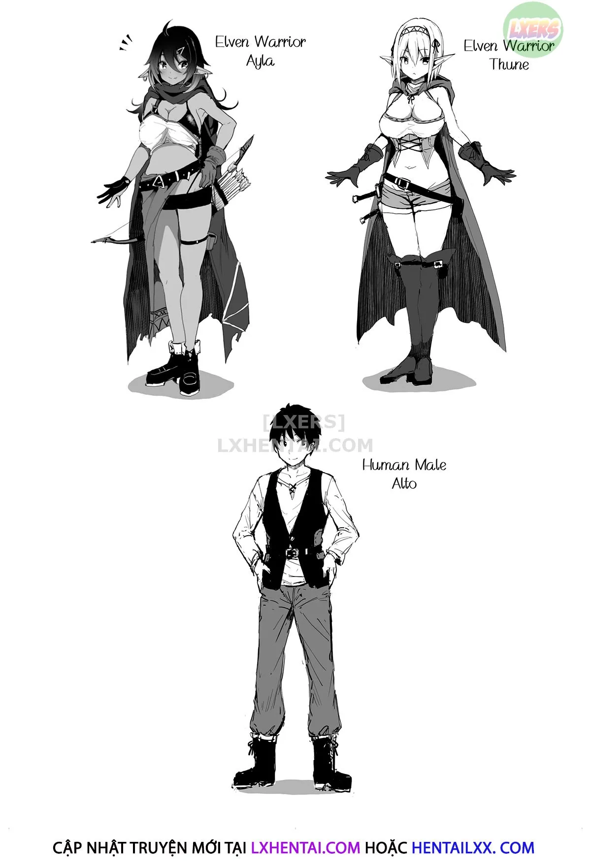 HentaiVN.net - Ảnh 41 - Elf Harem - Oneshot