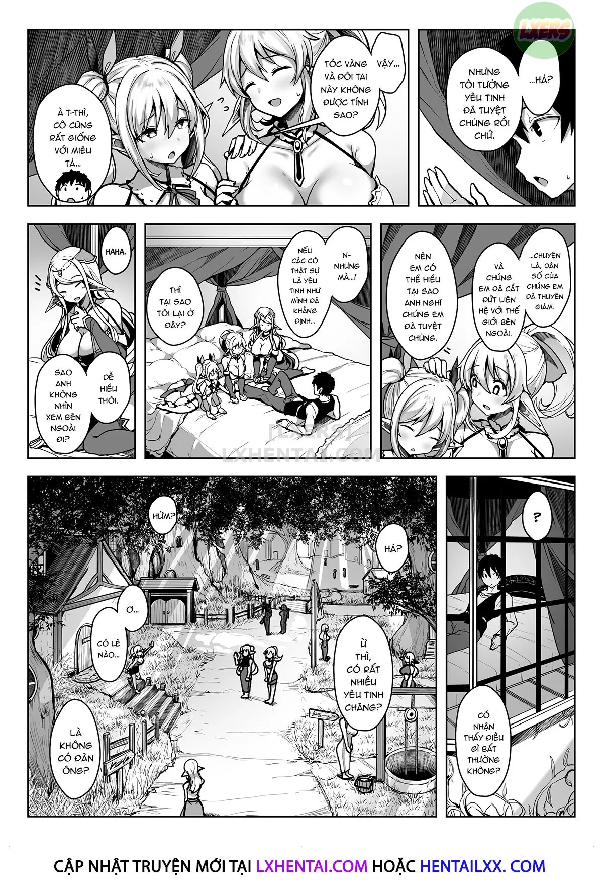 HentaiVN.net - Ảnh 9 - Elf Harem - Oneshot
