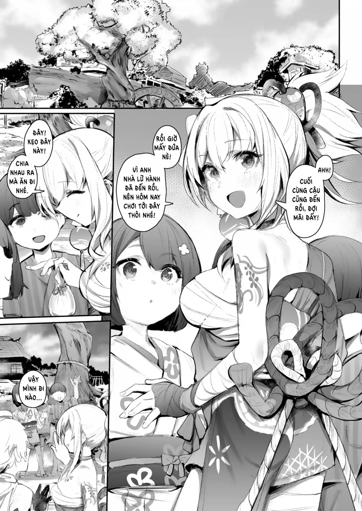 HentaiVN.net - Ảnh 3 - Đêm mặn nồng tại nhà Yoimiya [Ryuukinza no Yoru, 琉金座の夜] - Oneshot