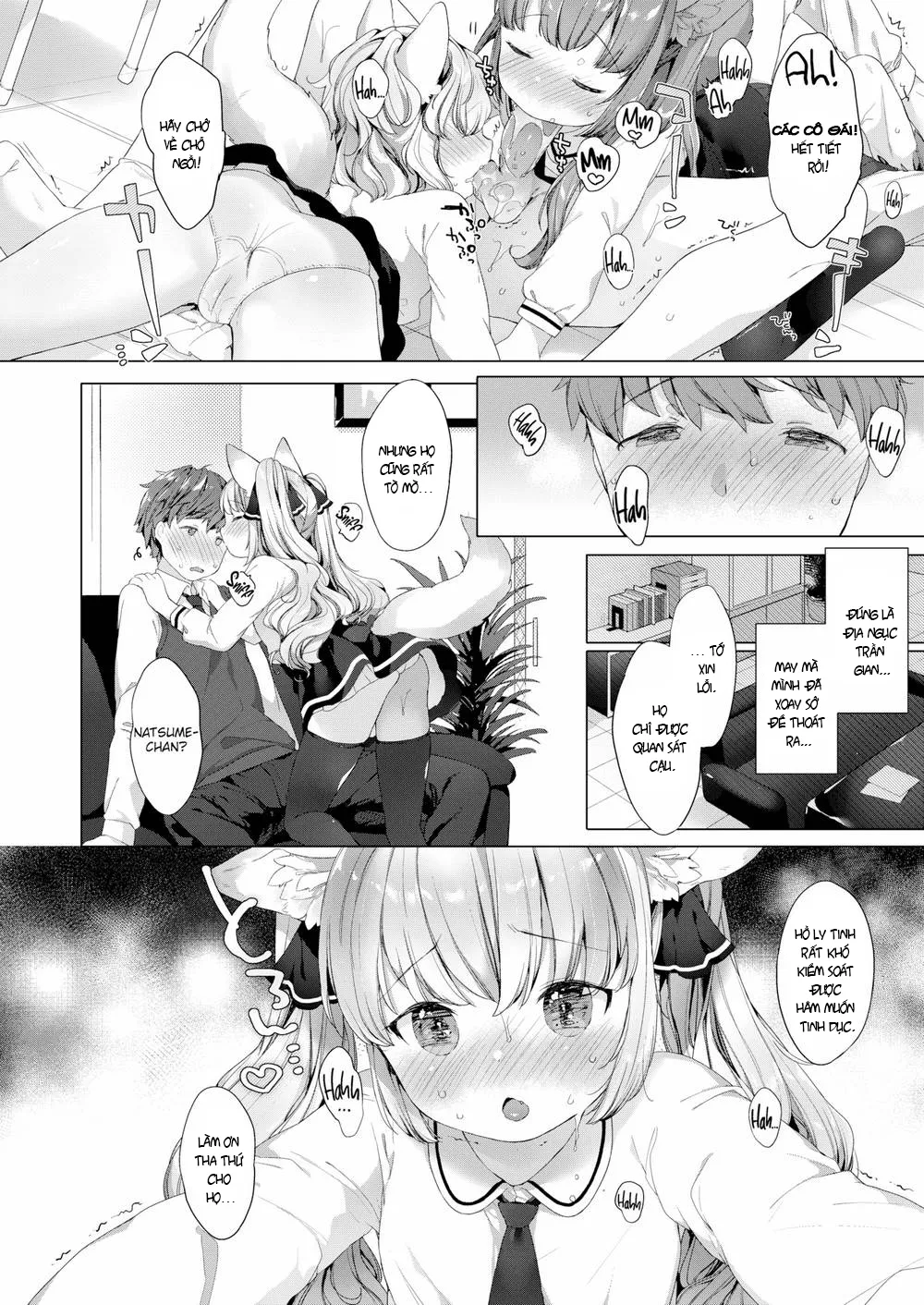 HentaiVN.net - Ảnh 15 - Lil’ Devil Academy Sex Ed Life (Trọn Bộ) - Chap 1