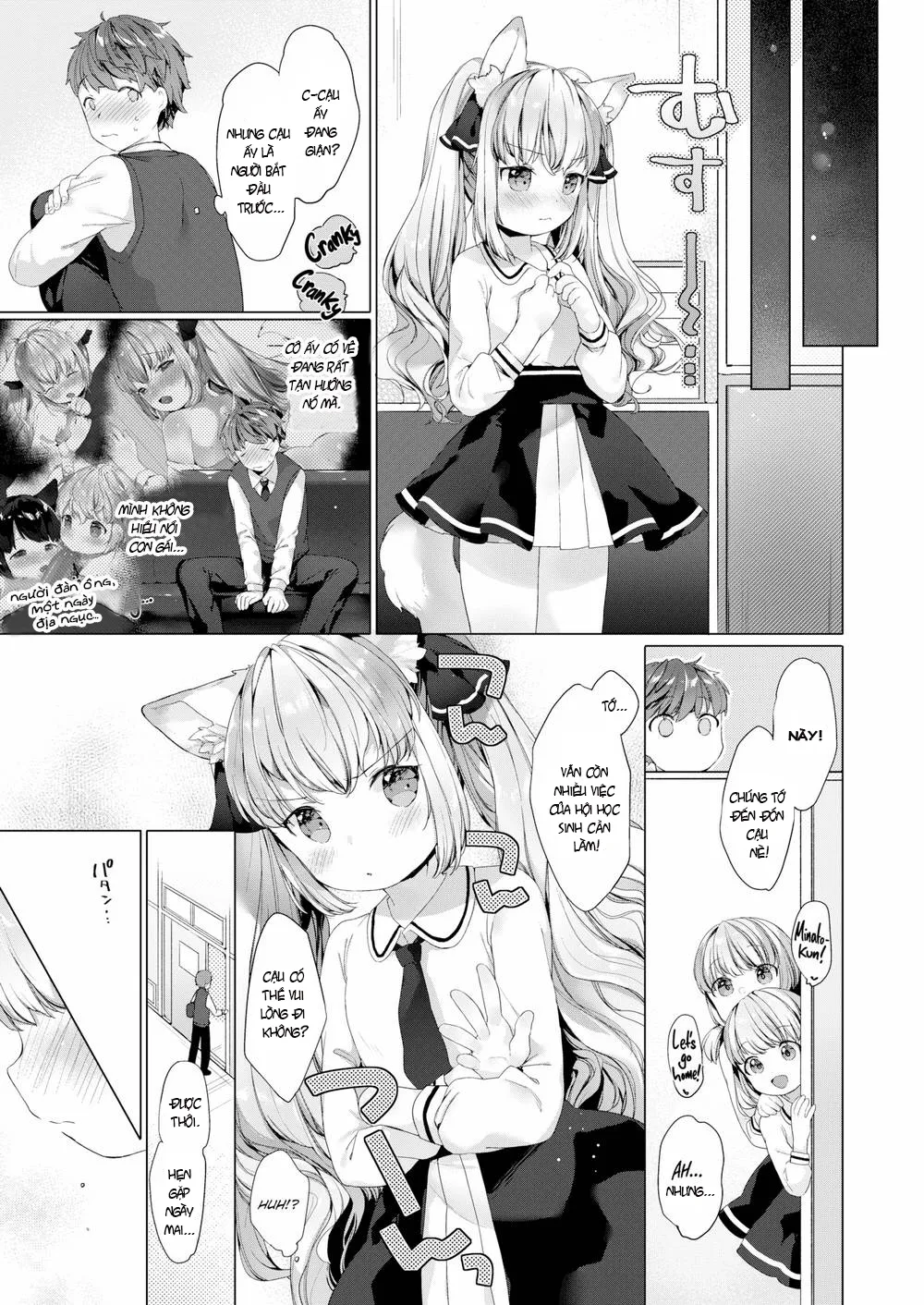 HentaiVN.net - Ảnh 26 - Lil’ Devil Academy Sex Ed Life (Trọn Bộ) - Chap 1