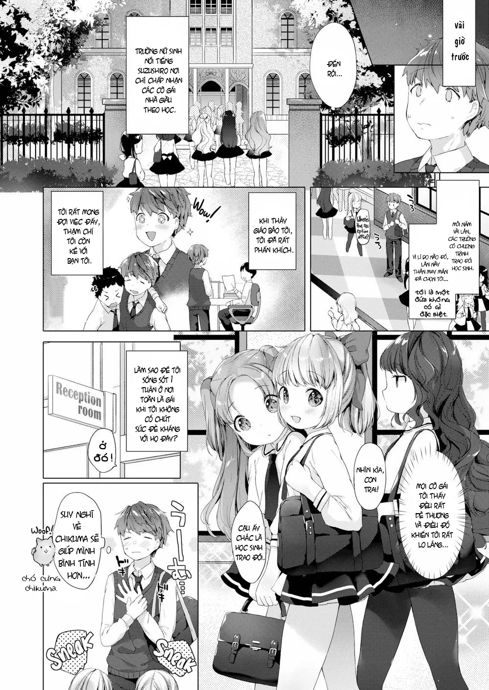 HentaiVN.net - Ảnh 5 - Lil’ Devil Academy Sex Ed Life (Trọn Bộ) - Chap 1