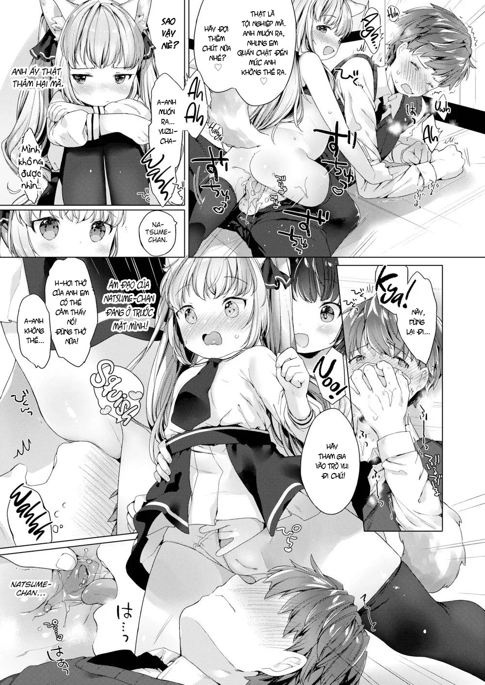 HentaiVN.net - Ảnh 12 - Lil’ Devil Academy Sex Ed Life (Trọn Bộ) - Chap 2