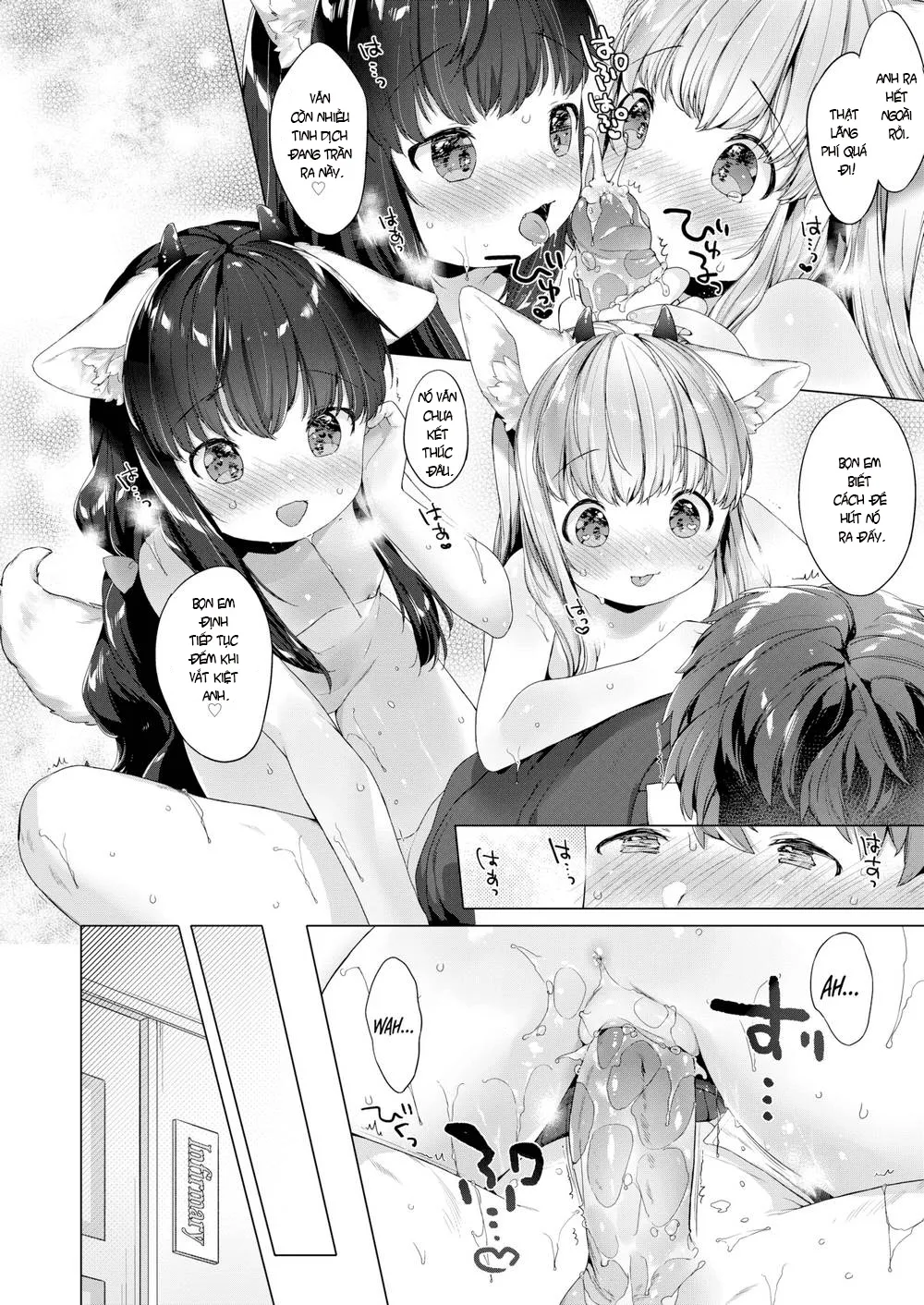 HentaiVN.net - Ảnh 21 - Lil’ Devil Academy Sex Ed Life (Trọn Bộ) - Chap 2
