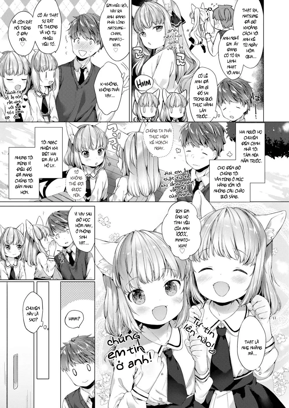 HentaiVN.net - Ảnh 3 - Lil’ Devil Academy Sex Ed Life (Trọn Bộ) - Chap 2